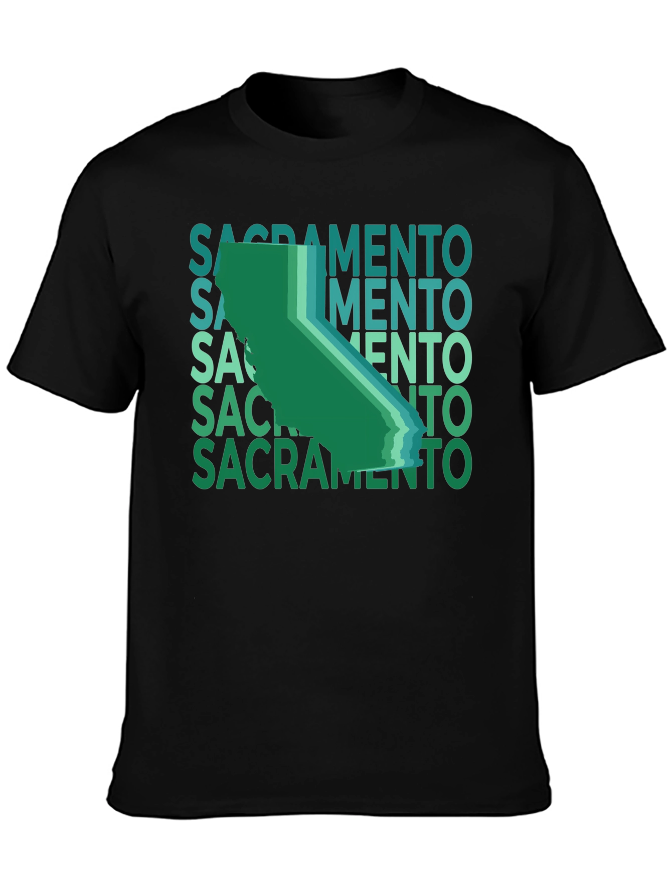 Sacramento California Graphic T-Shirt