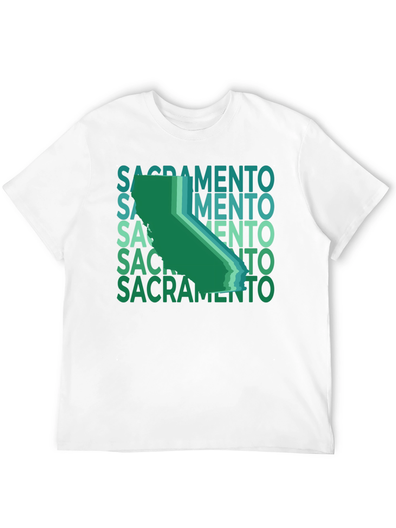 Sacramento California Graphic T-Shirt