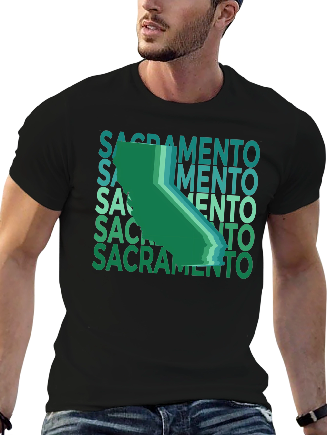 Sacramento California Graphic T-Shirt