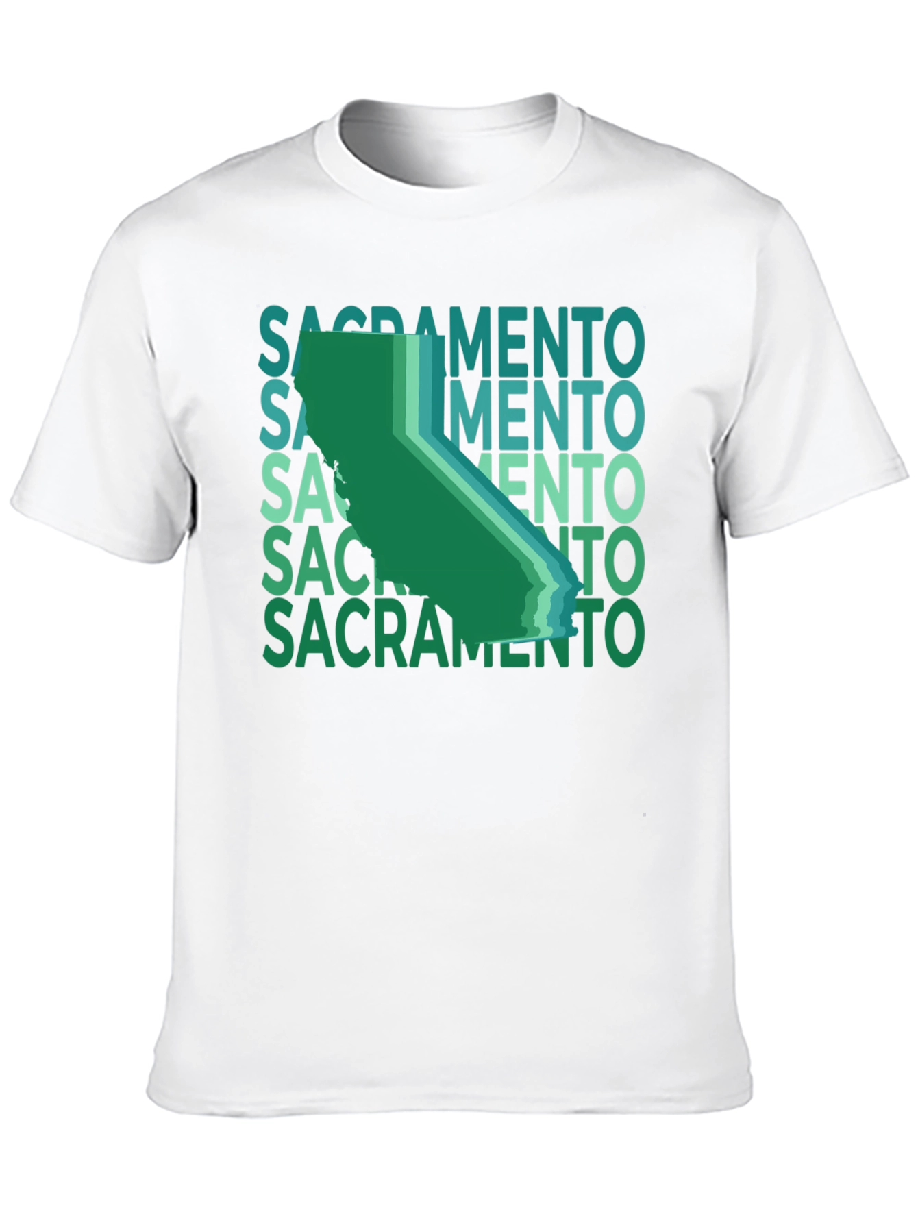 Sacramento California Graphic T-Shirt