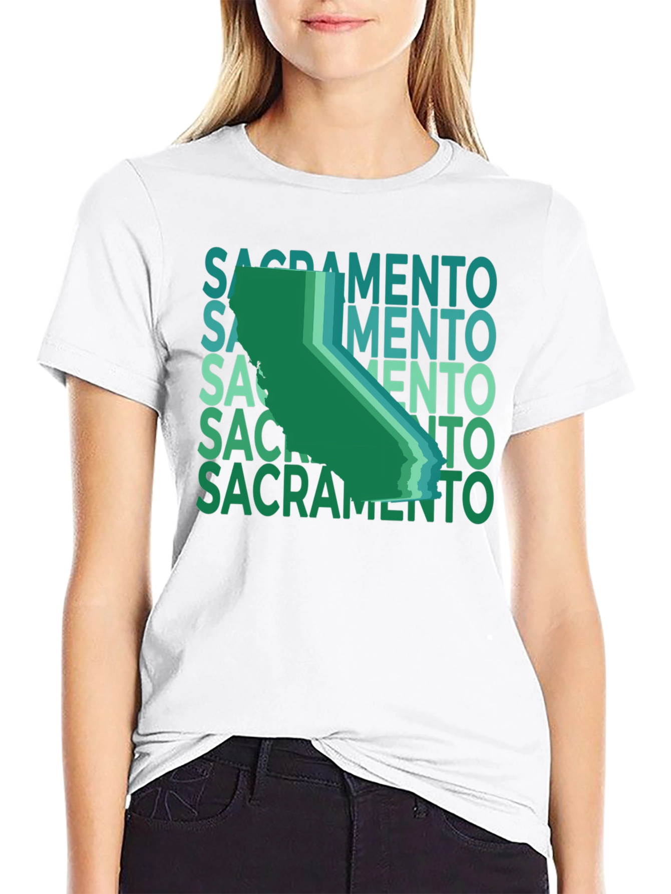 Sacramento California Graphic T-Shirt