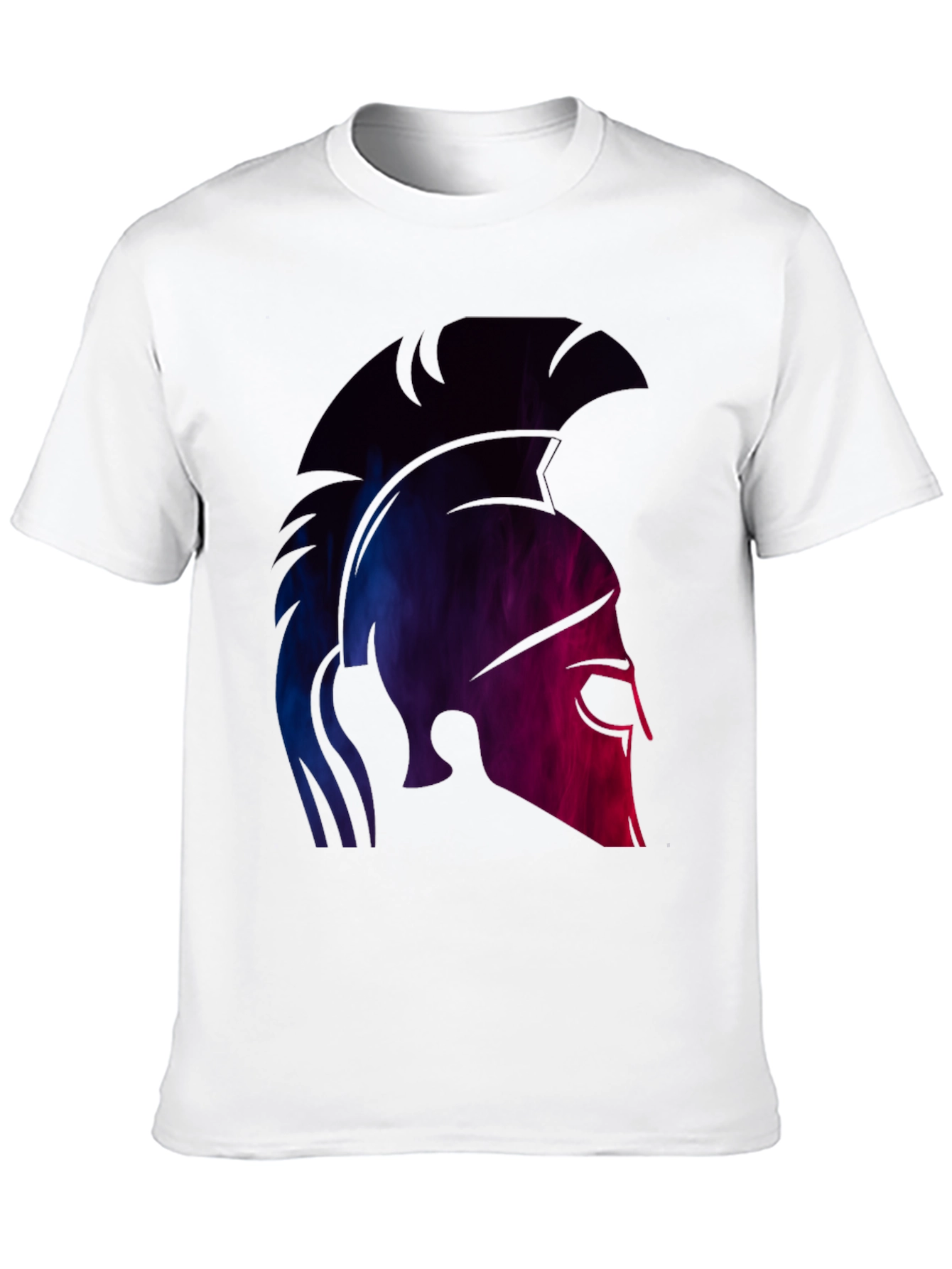 Spartan Helmet Graphic Tee - Black