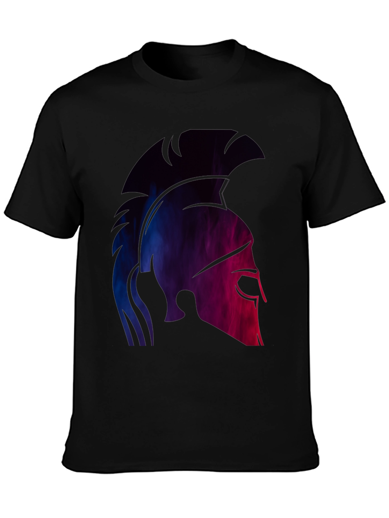 Spartan Helmet Graphic Tee - Black