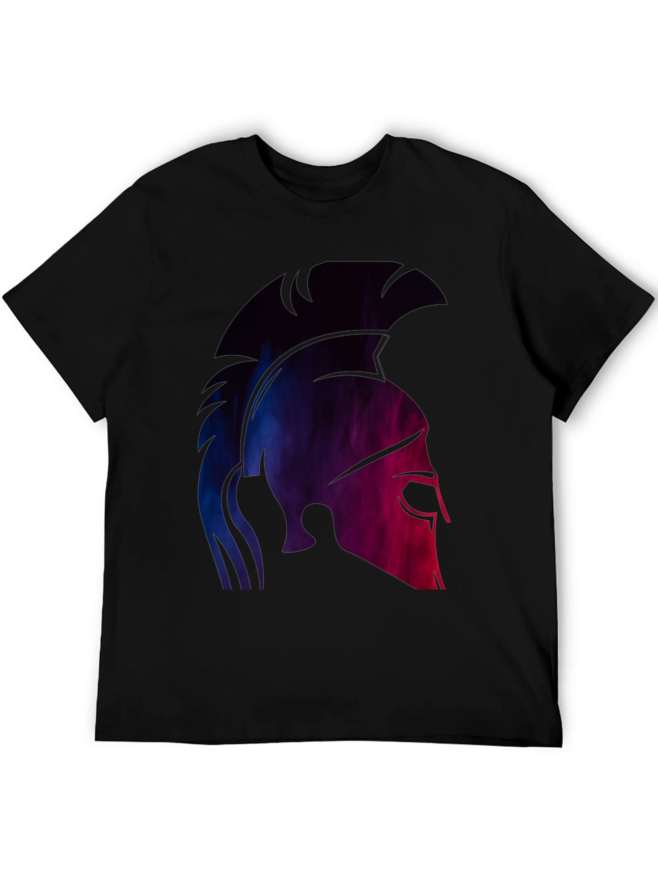 Spartan Helmet Graphic Tee - Black