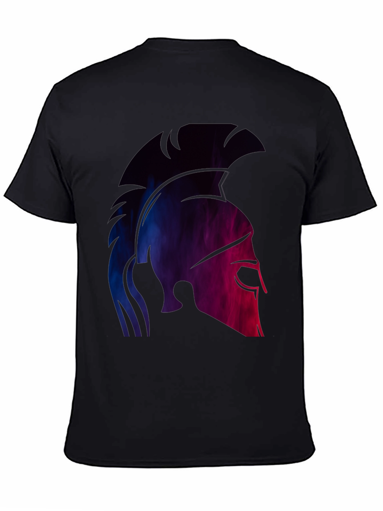 Spartan Helmet Graphic Tee - Black