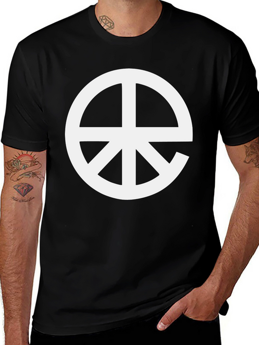 Symbol Graphic Tee - Black Cotton Blend