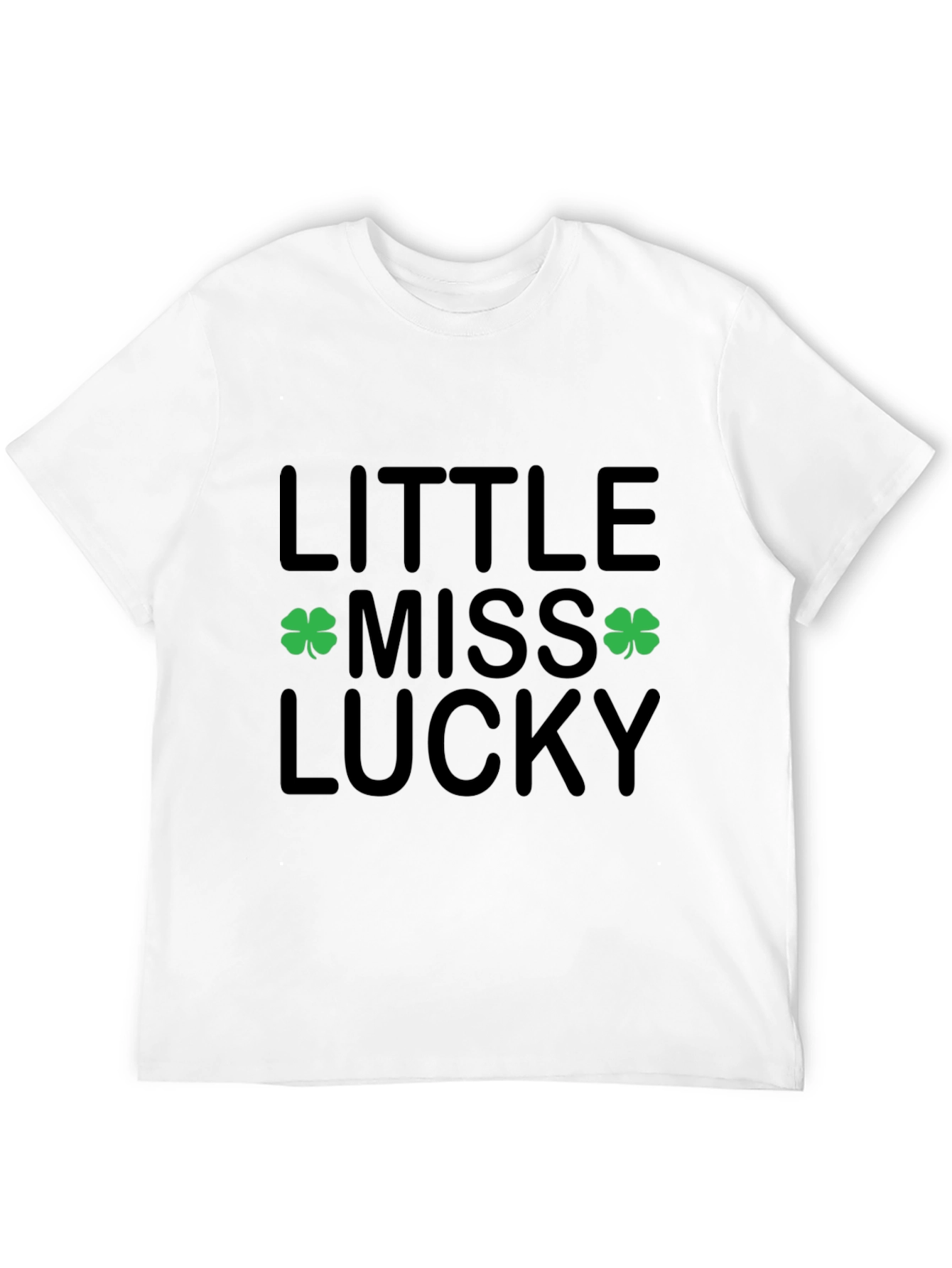 Little Miss Lucky St. Patricks Day T-Shirt