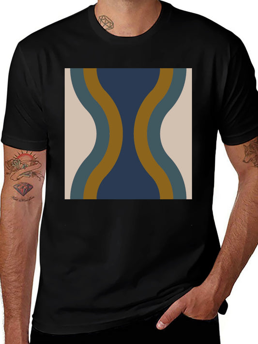 Retro Wave Tee - Vintage Inspired Design