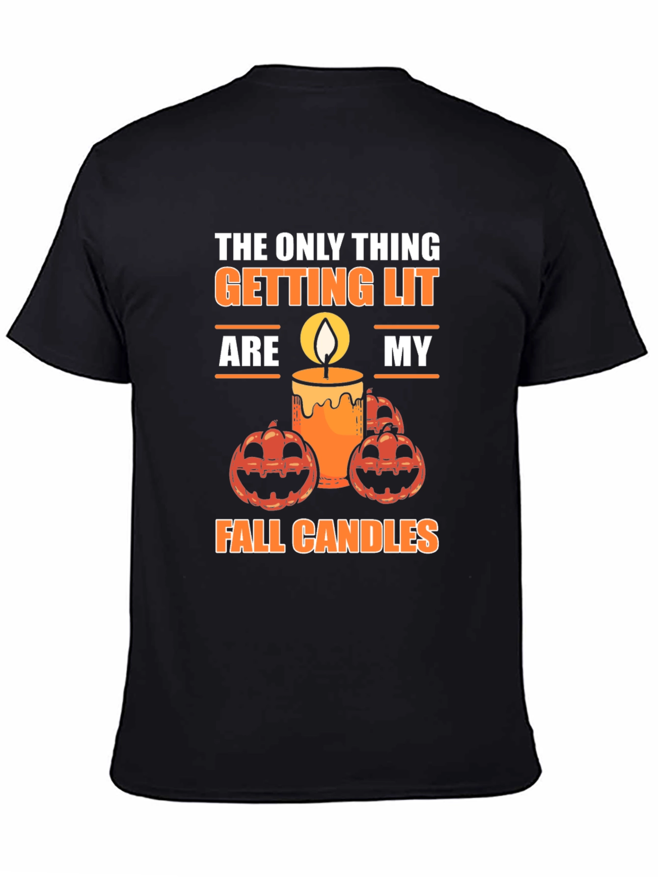Funny Halloween Candle T-Shirt