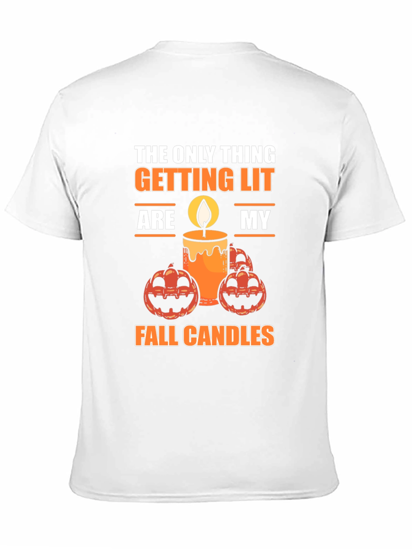 Funny Halloween Candle T-Shirt