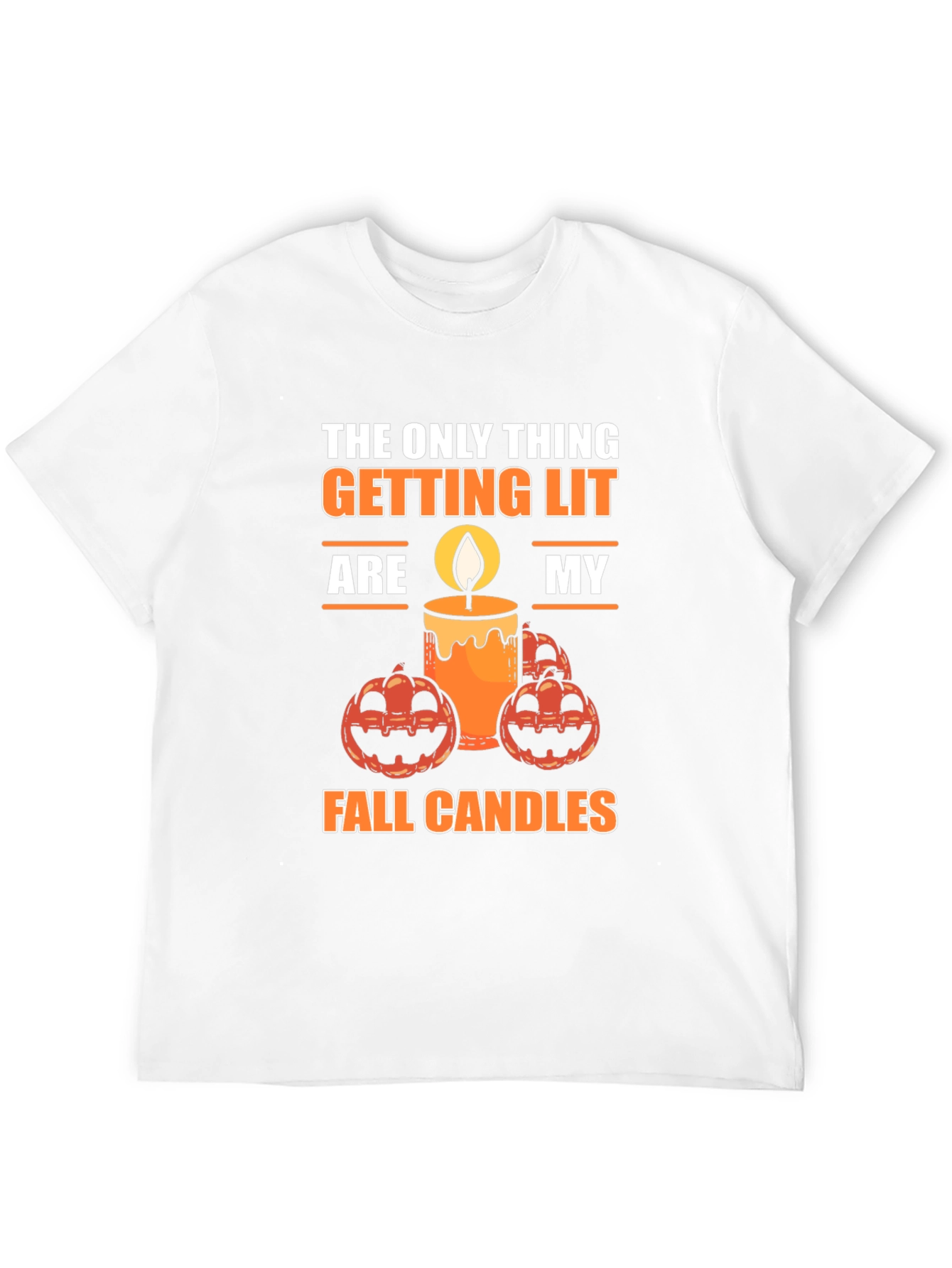 Funny Halloween Candle T-Shirt