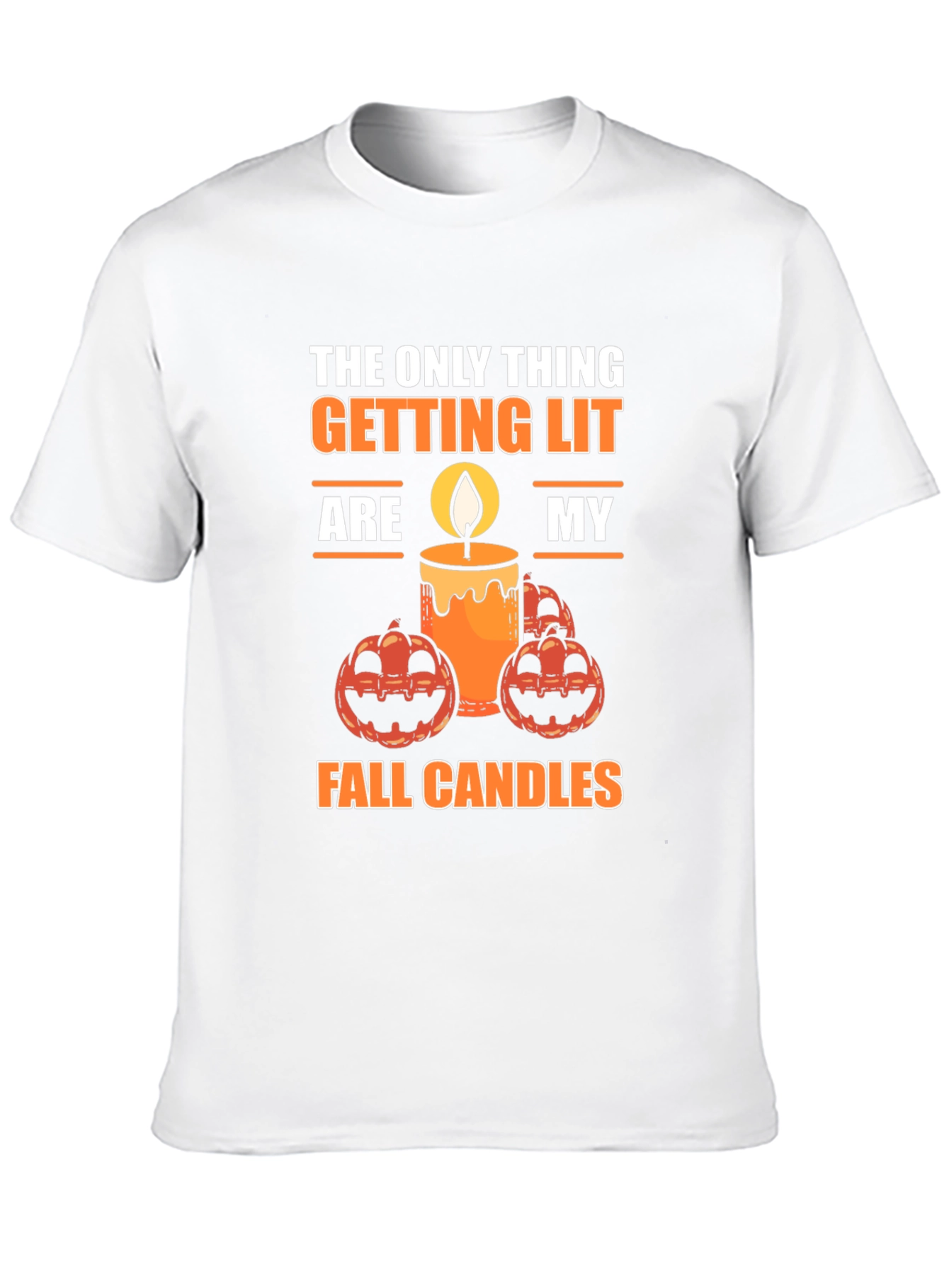 Funny Halloween Candle T-Shirt