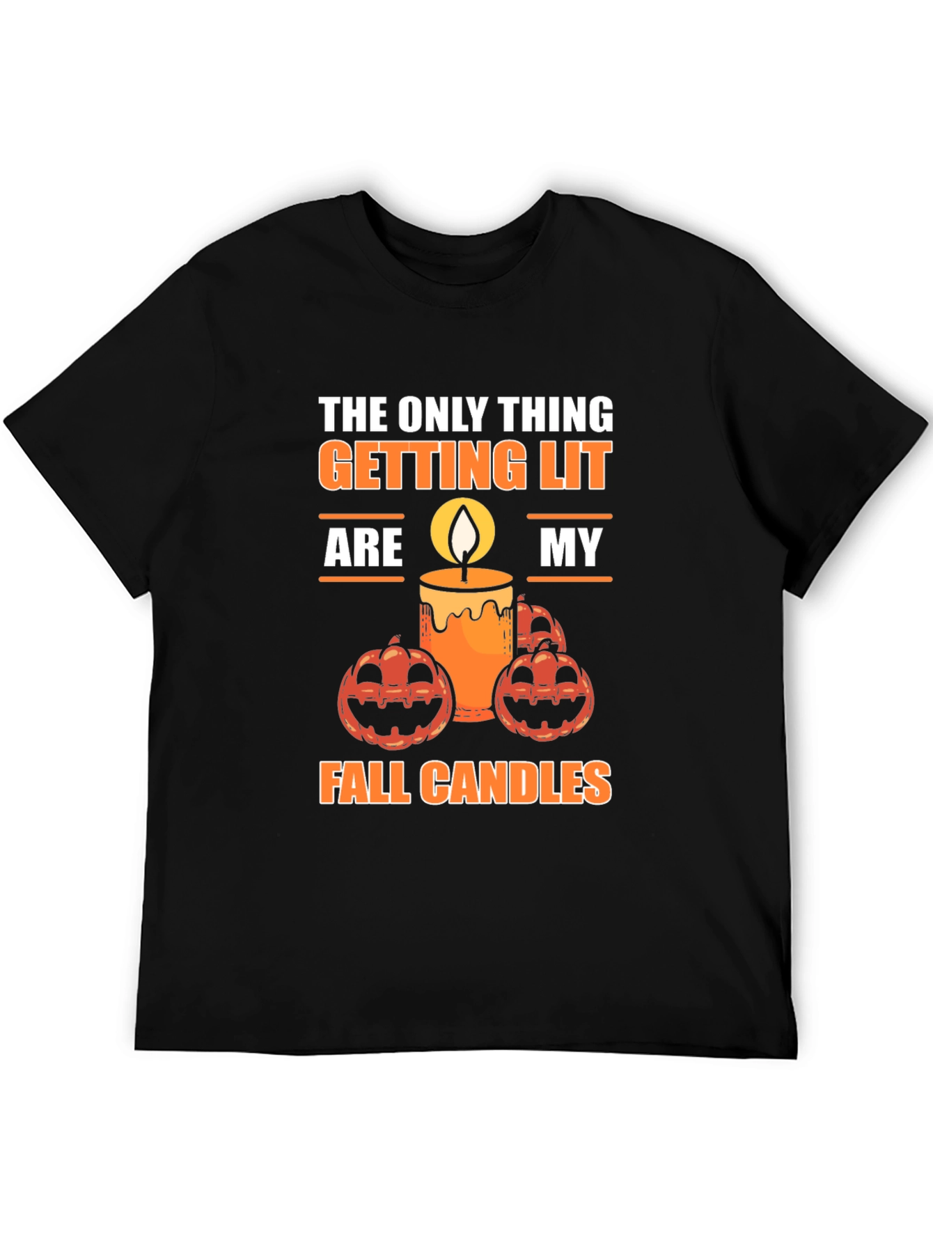 Funny Halloween Candle T-Shirt