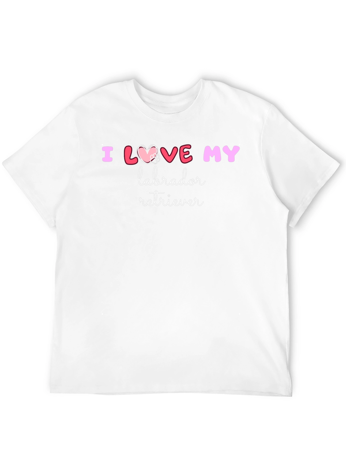 I Love My Labrador Retriever T-Shirt