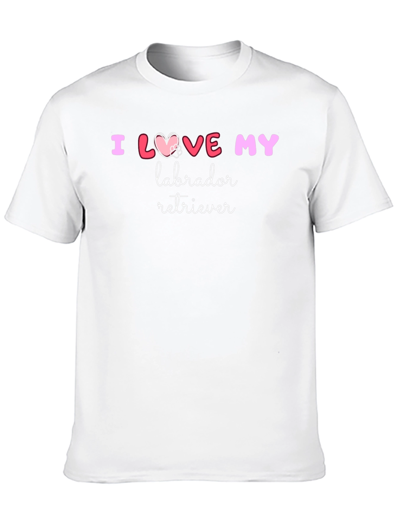I Love My Labrador Retriever T-Shirt