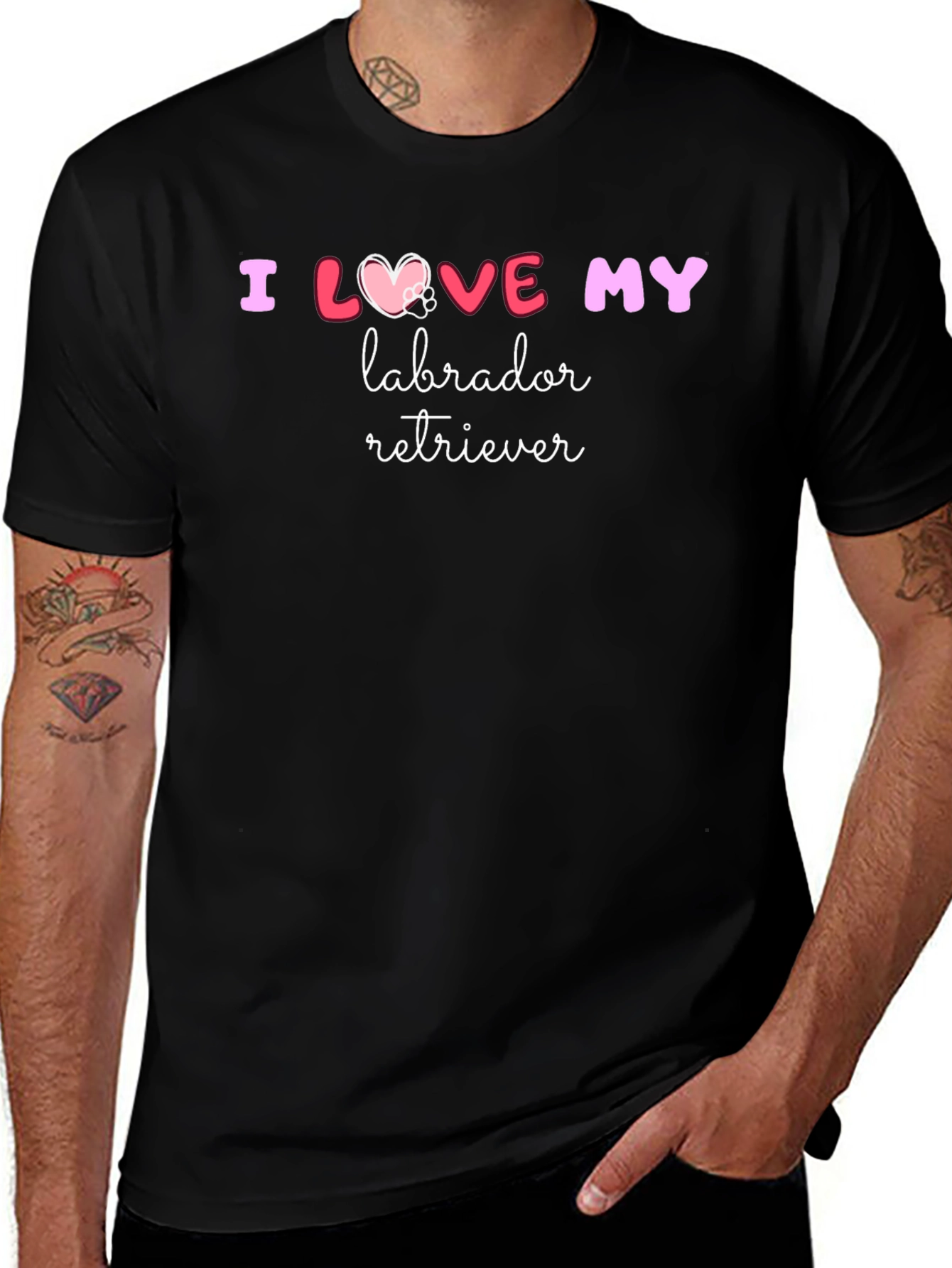 I Love My Labrador Retriever T-Shirt