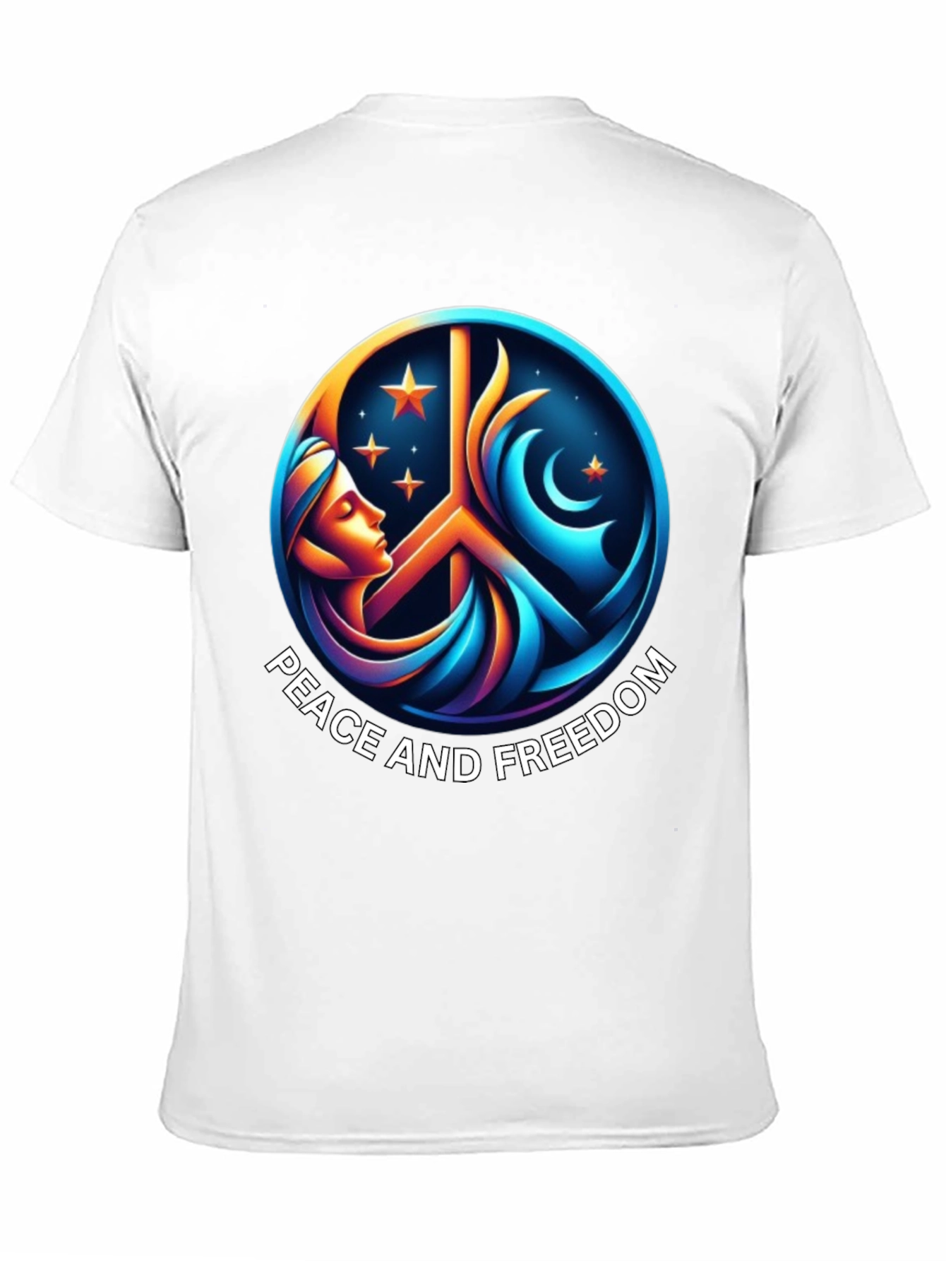 Peace and Freedom Graphic T-Shirt