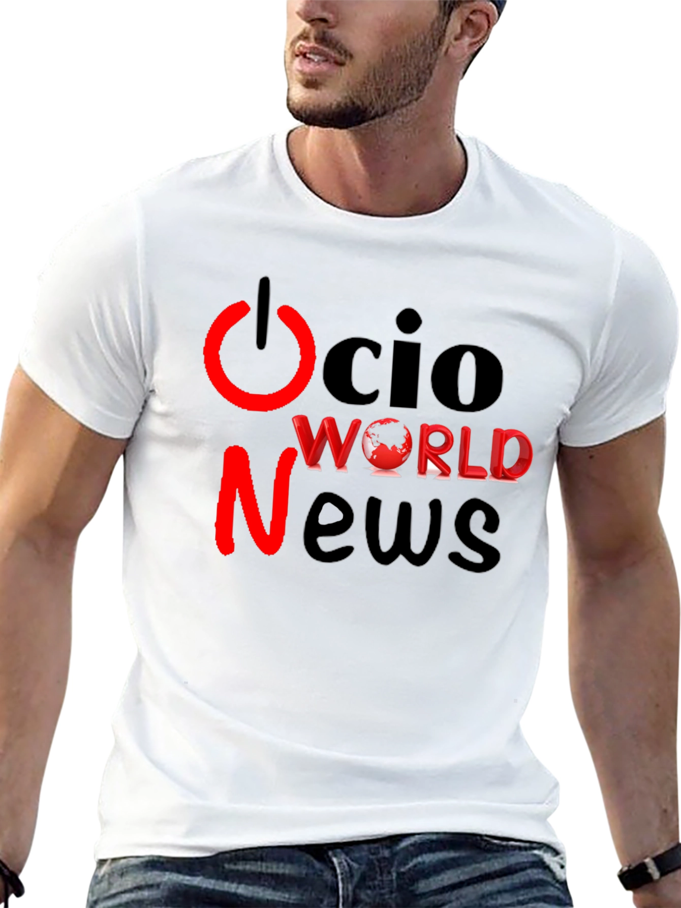 OCIO World News T-Shirt - Black