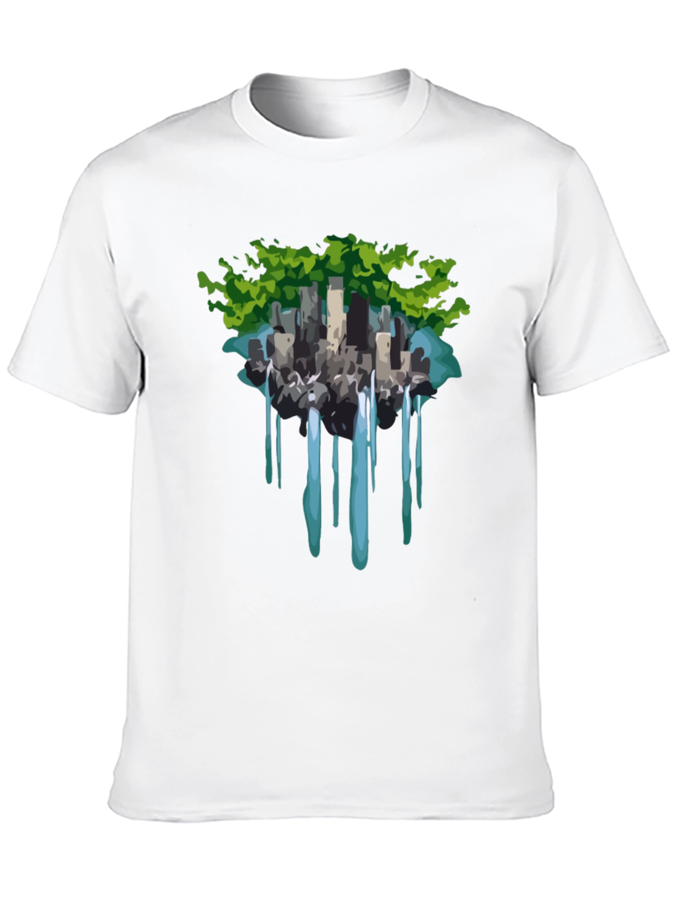 Urban Oasis T-Shirt - Nature Meets City