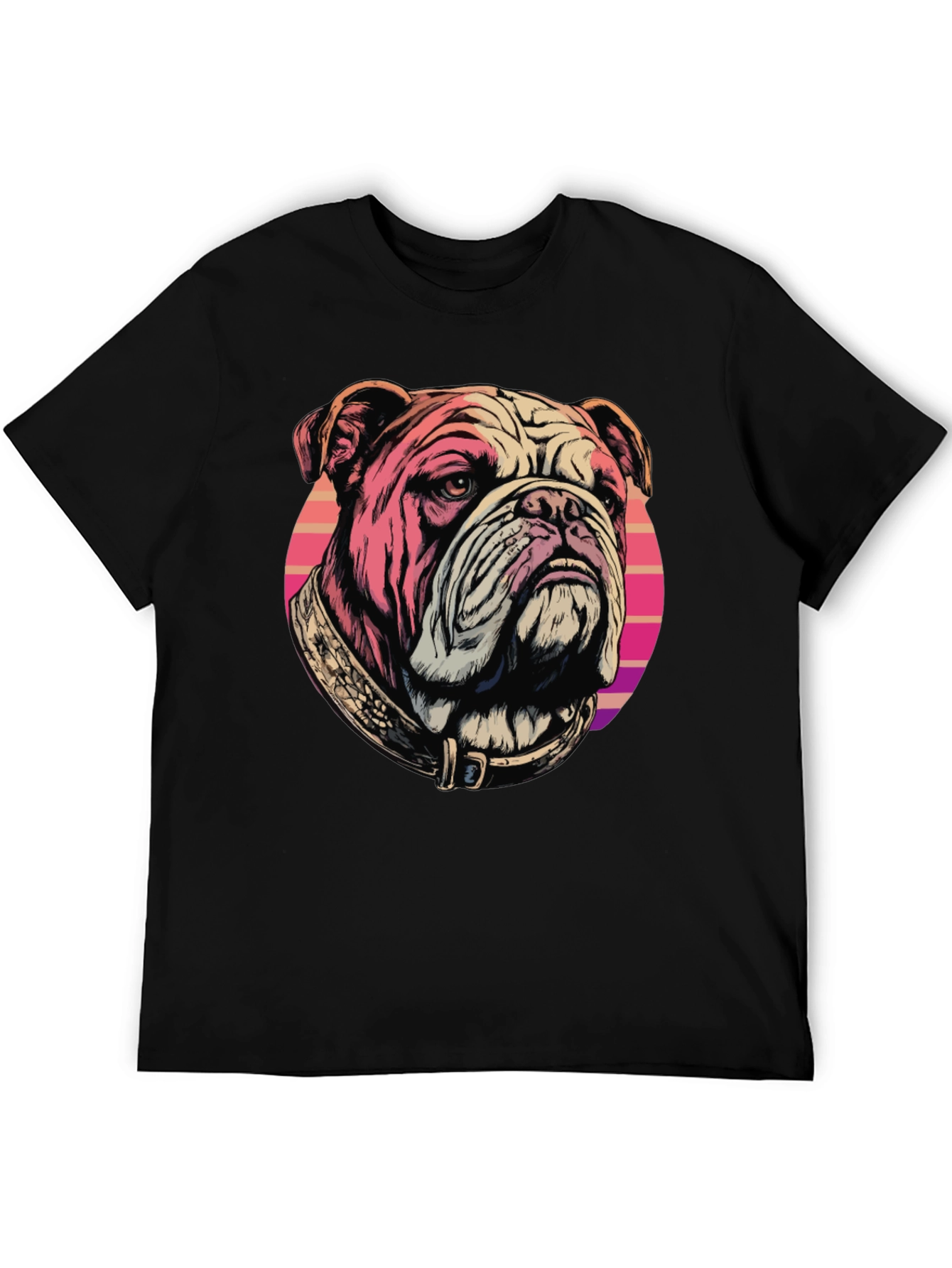 Bulldog T-Shirt: Retro Graphic Tee