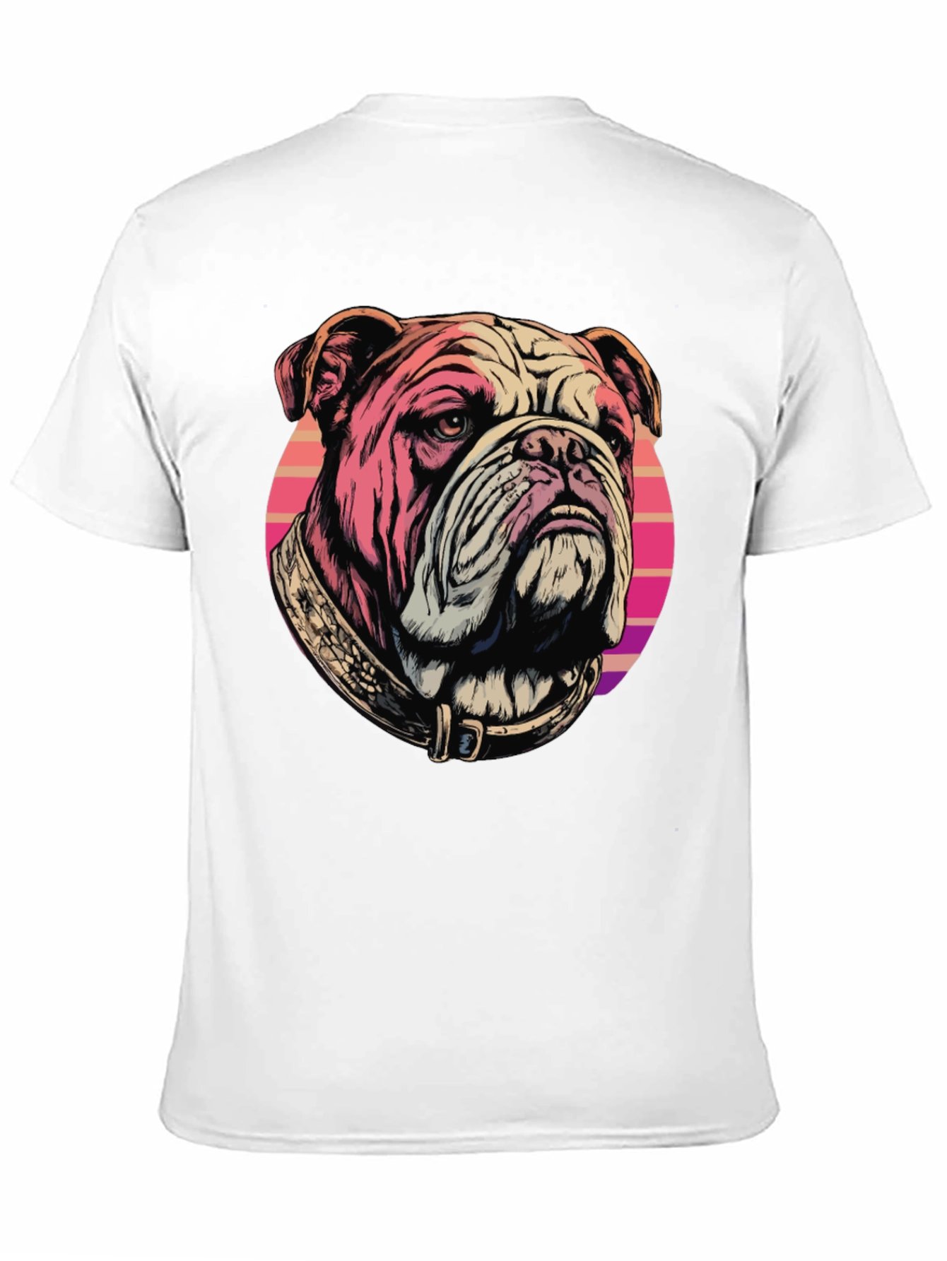 Bulldog T-Shirt: Retro Graphic Tee
