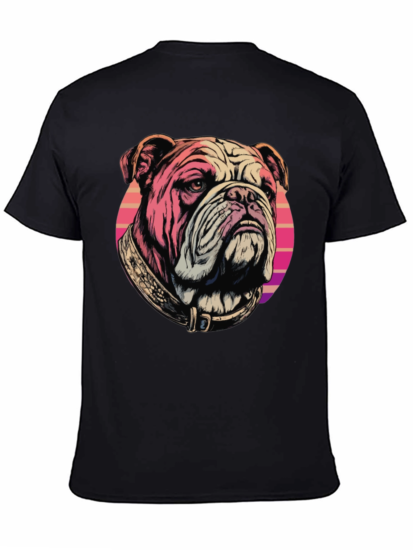 Bulldog T-Shirt: Retro Graphic Tee