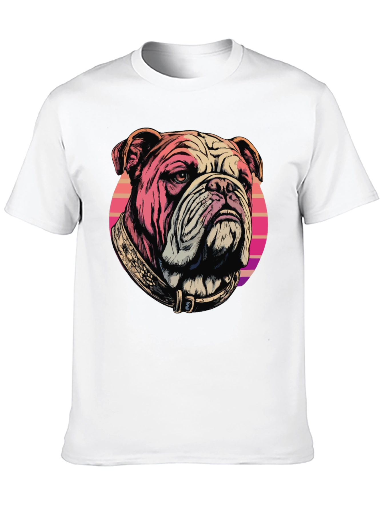 Bulldog T-Shirt: Retro Graphic Tee