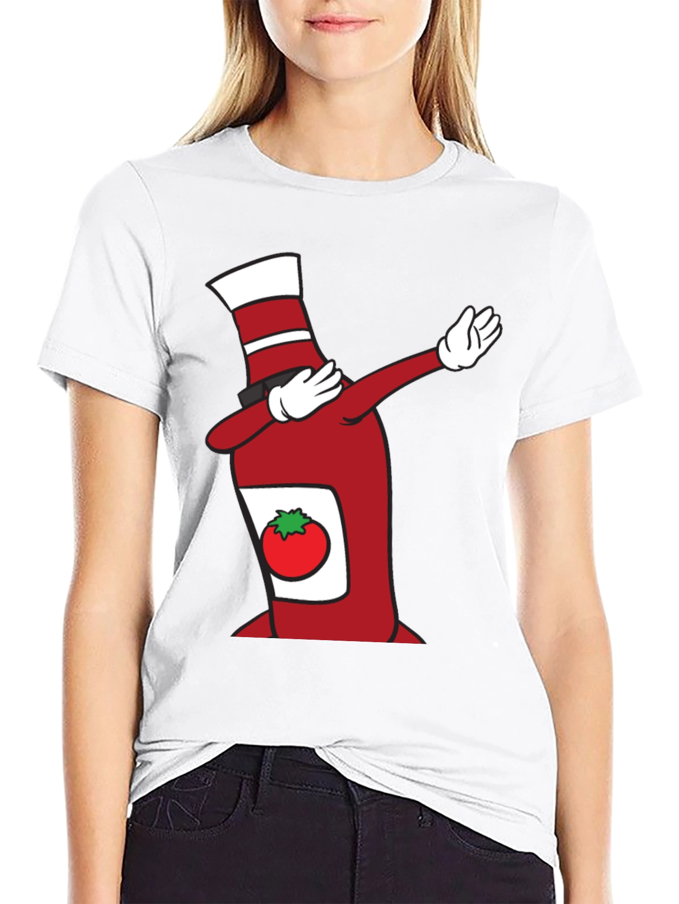 Ketchup Dab Graphic Tee