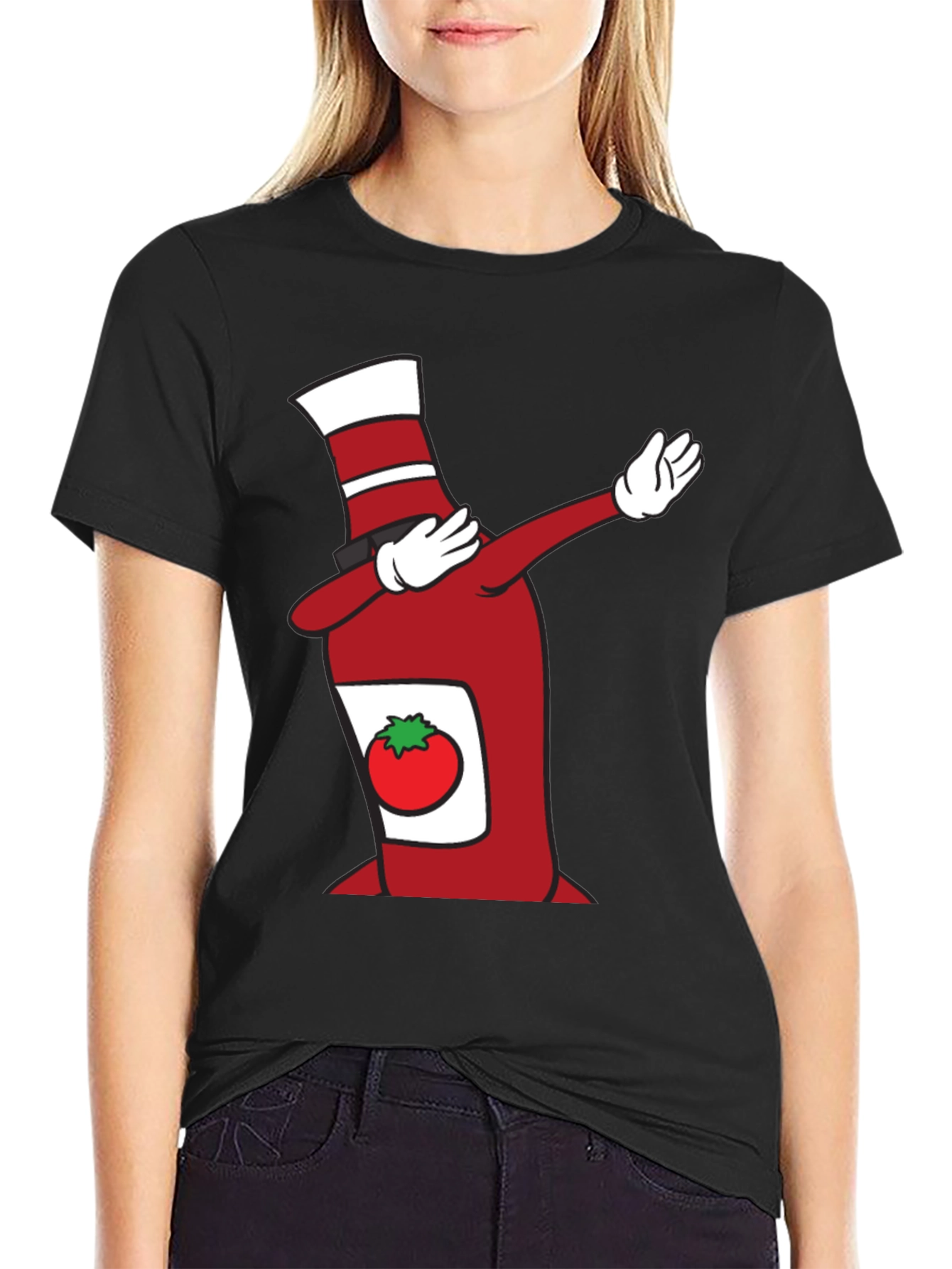 Ketchup Dab Graphic Tee