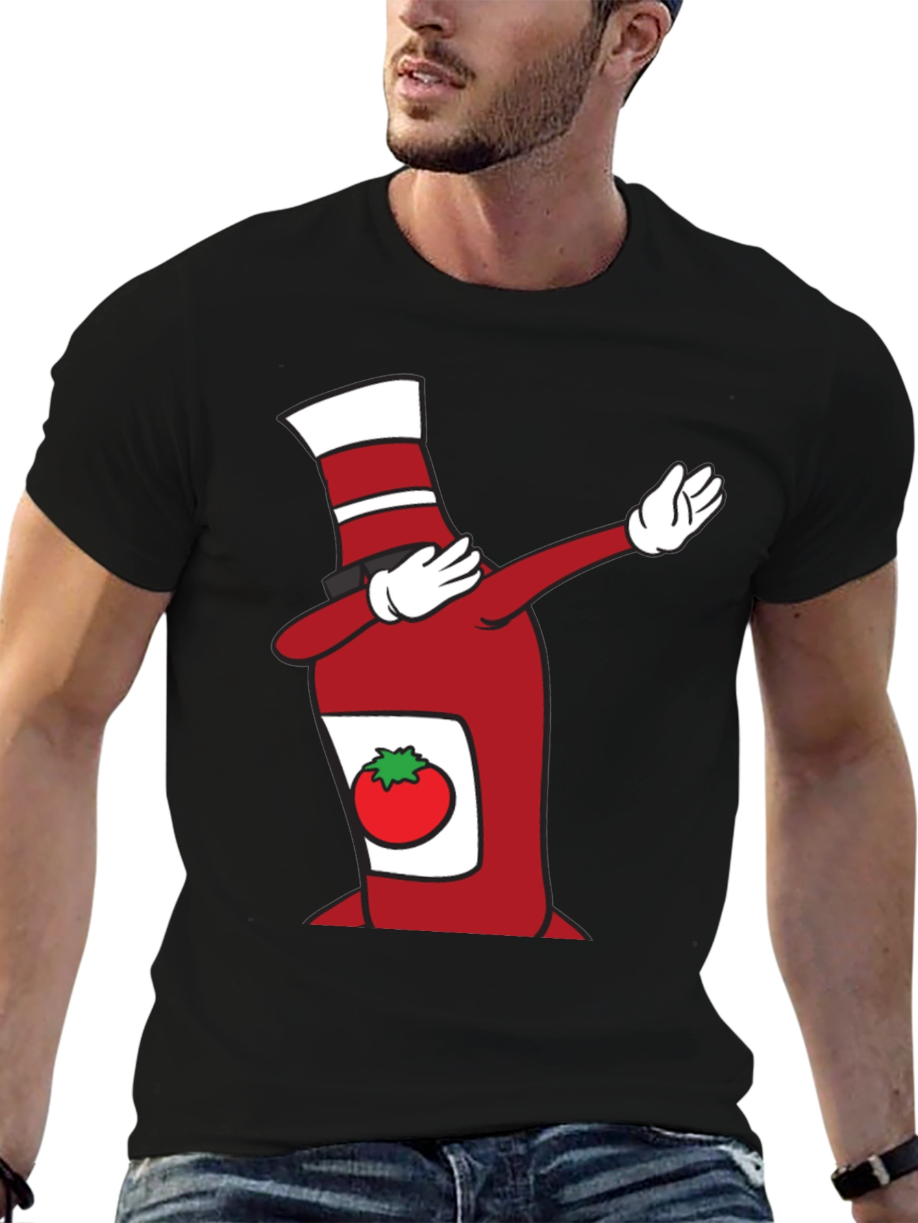 Ketchup Dab Graphic Tee