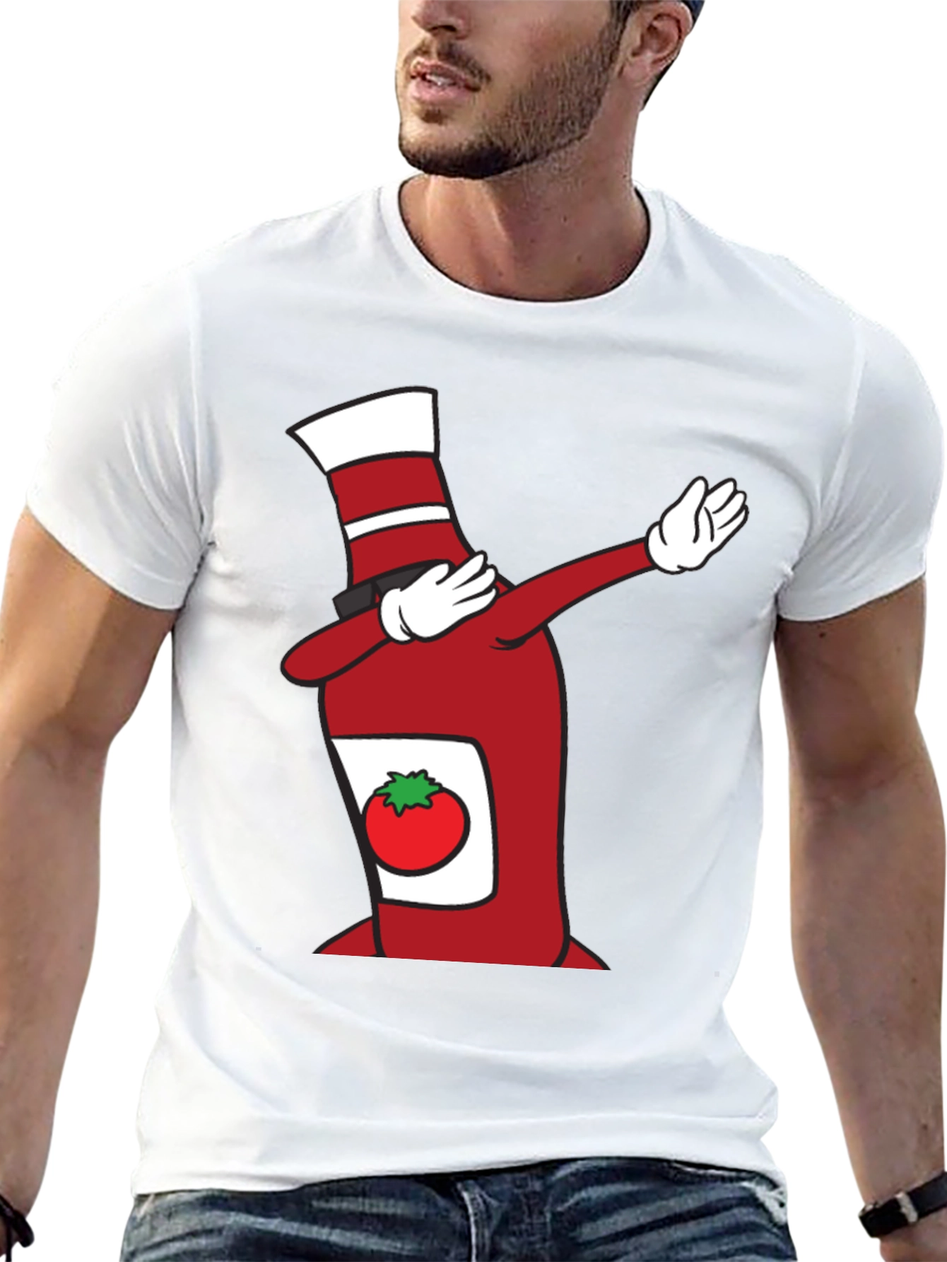 Ketchup Dab Graphic Tee