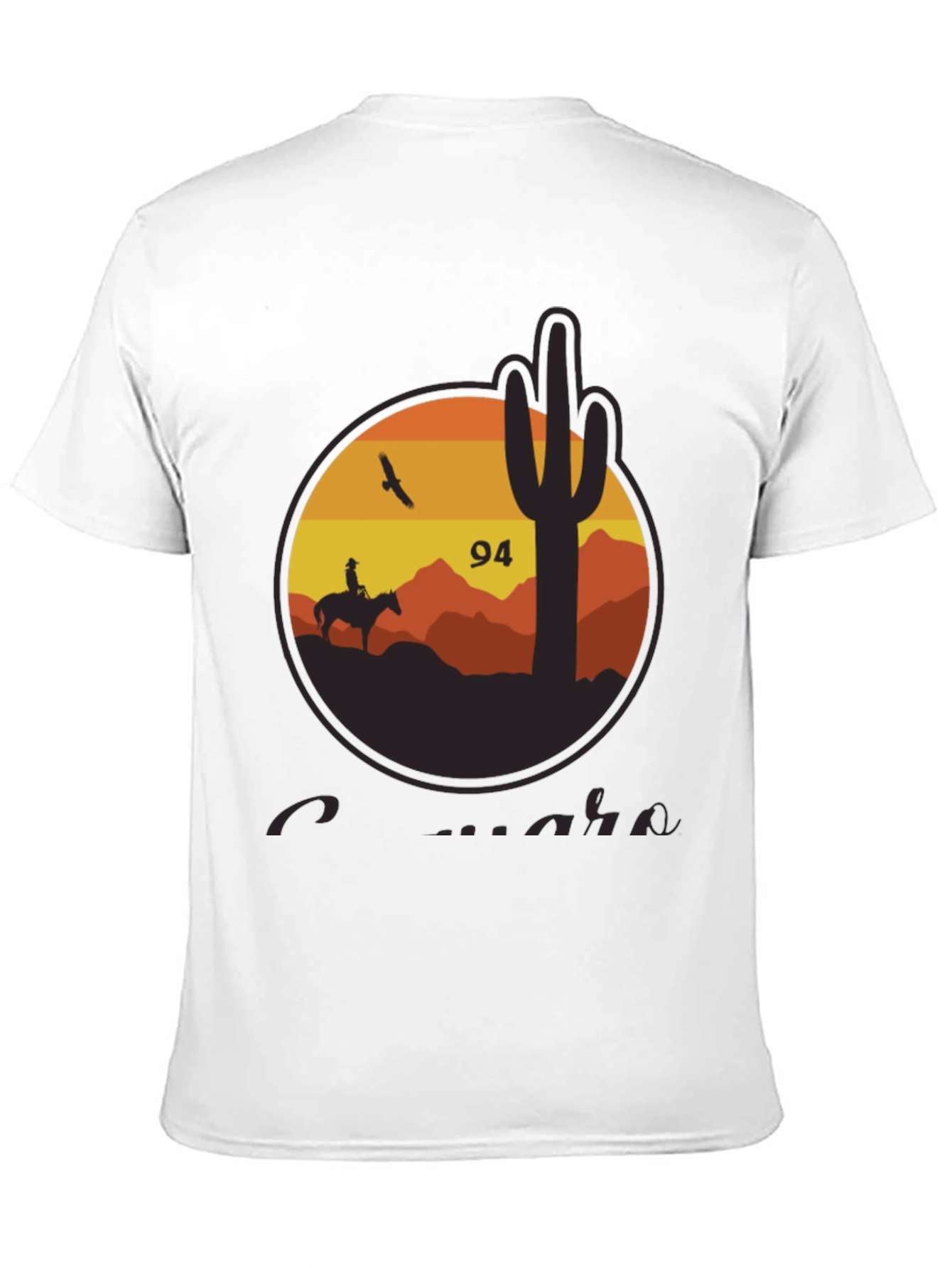 Desert Scene Graphic Tee - Cowboy & Cactus