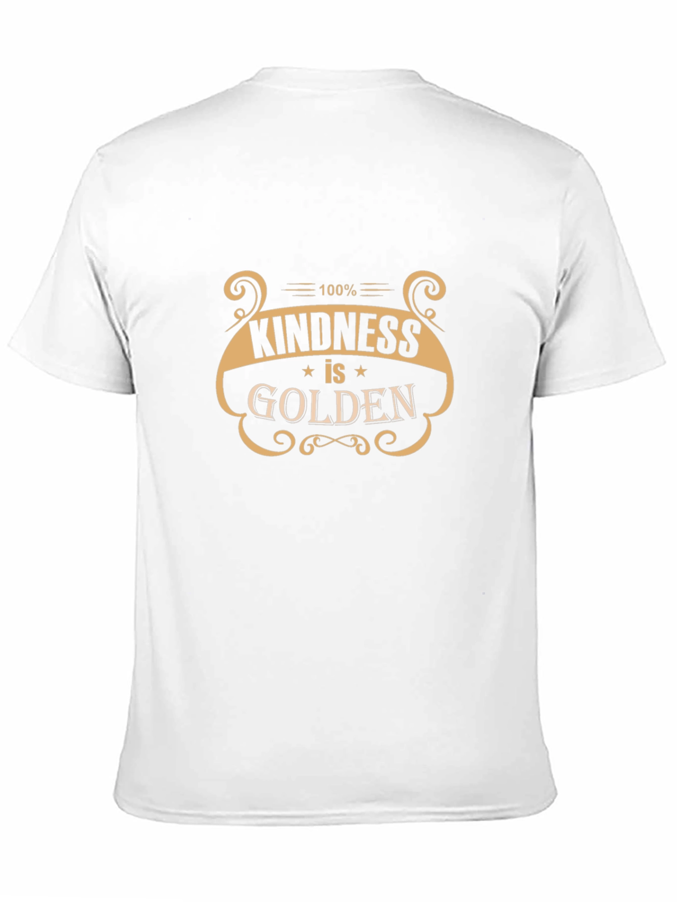 Kindness is Golden Black Graphic Tee