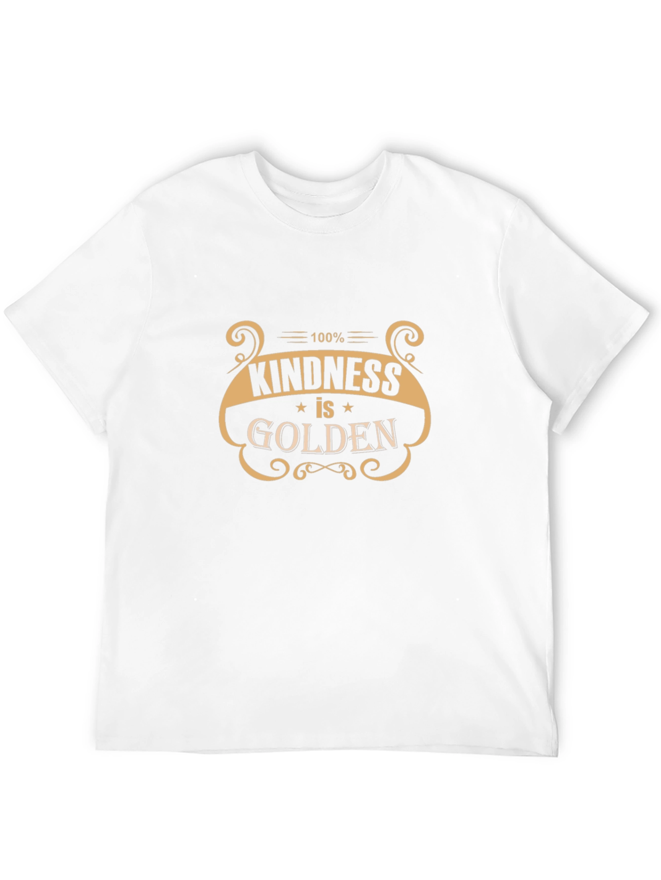 Kindness is Golden Black Graphic Tee