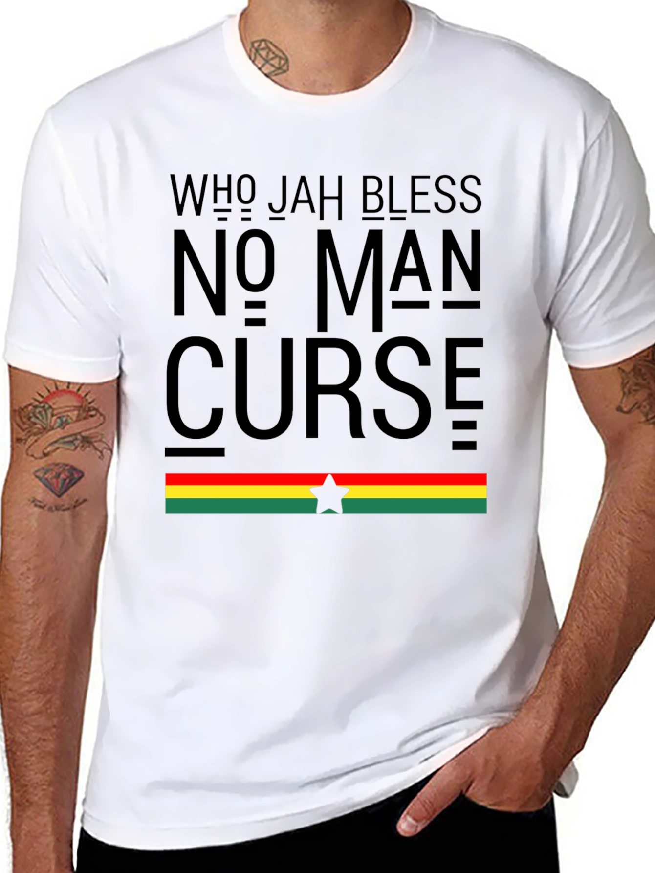Who Jah Bless Graphic Tee