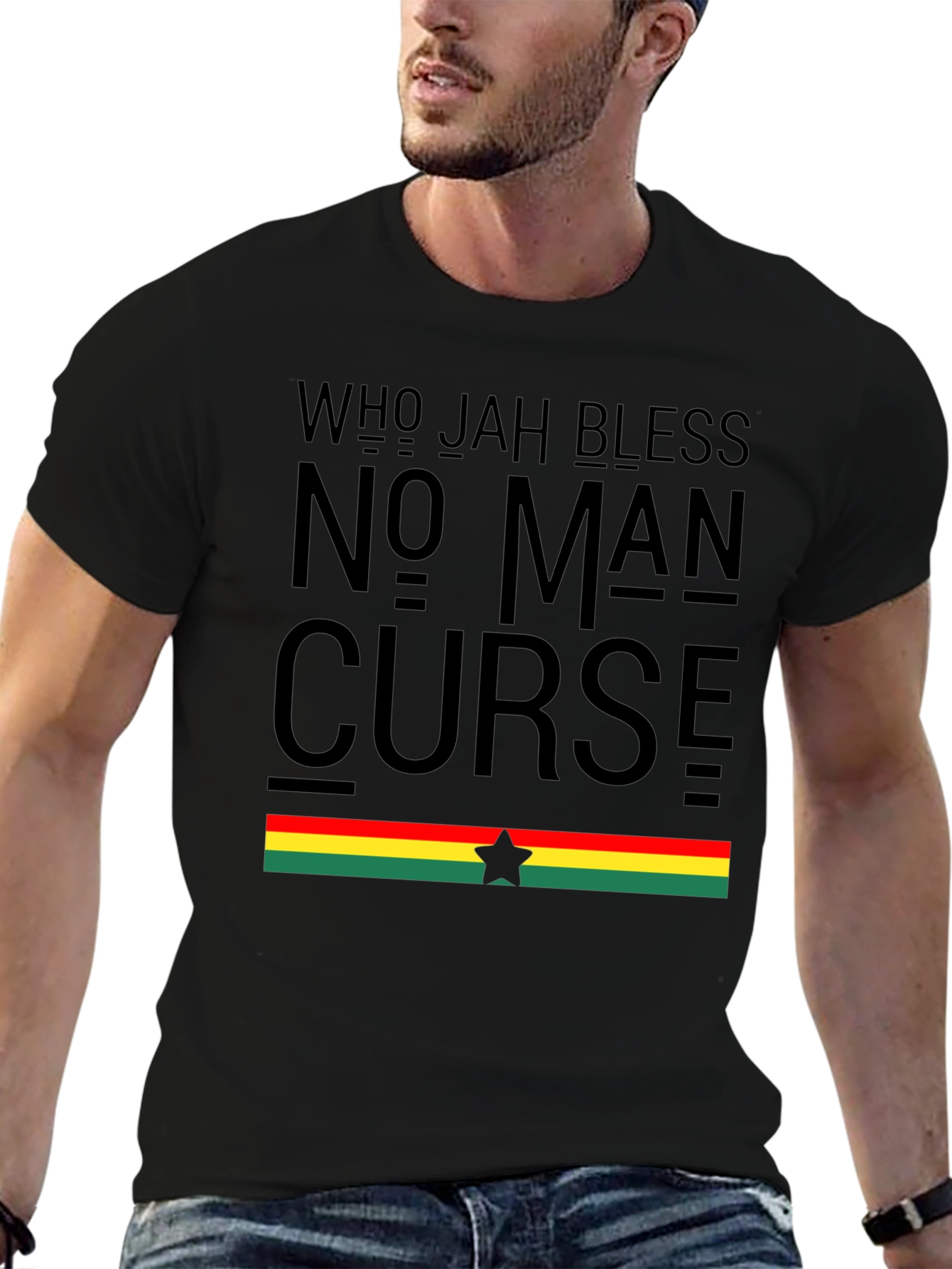 Who Jah Bless Graphic Tee