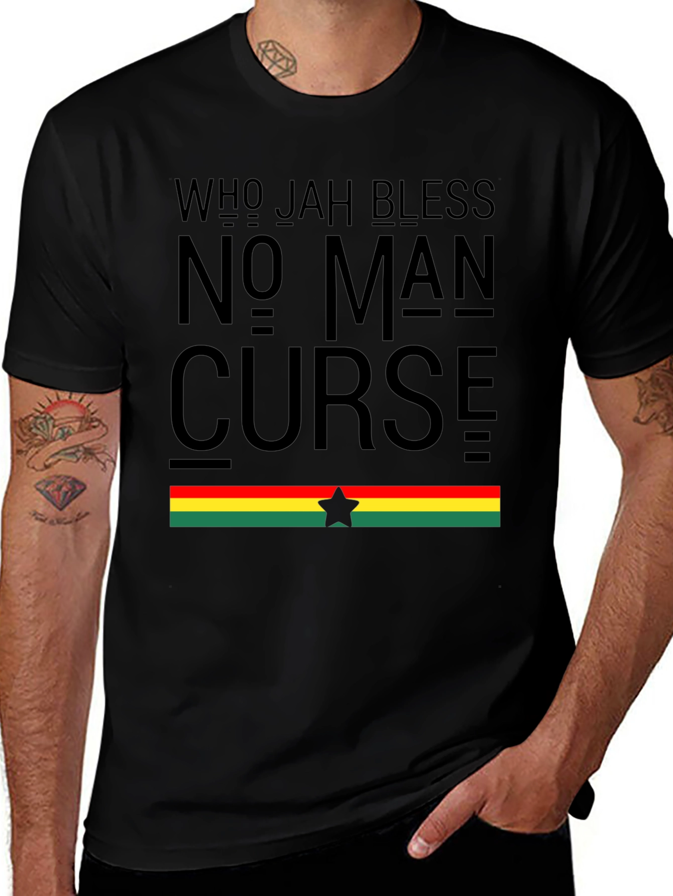 Who Jah Bless Graphic Tee