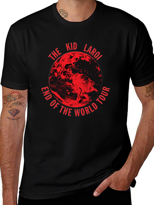 The Kid Laroi End of the World Tour Black T-Shirt