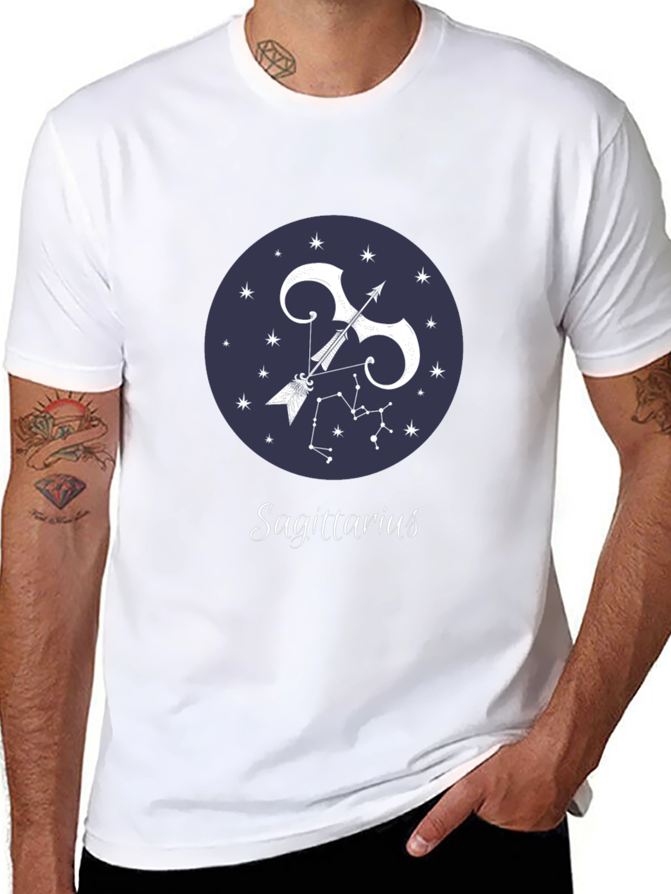 Sagittarius Zodiac T-Shirt - Star Sign Tee