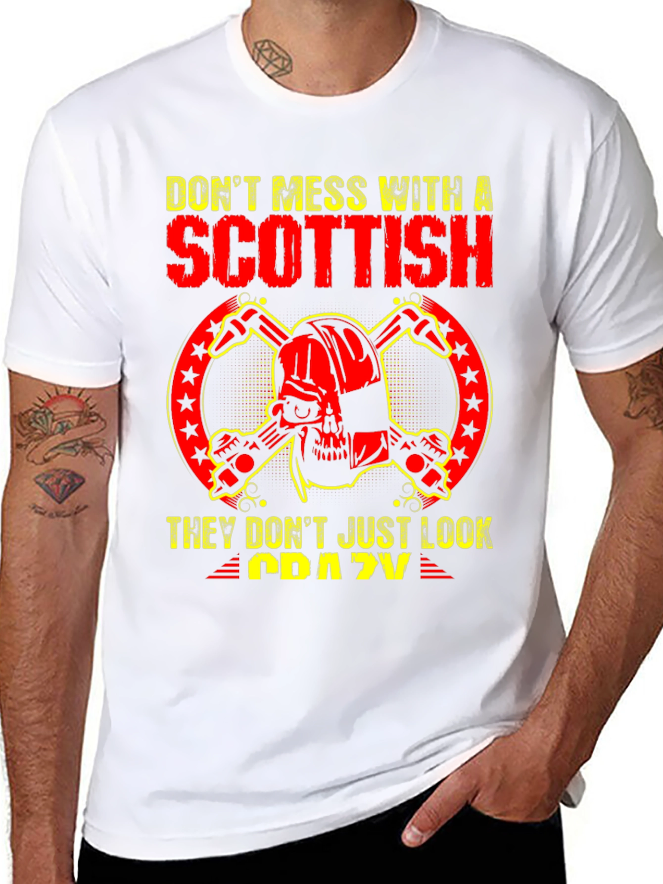 Dont Mess With A Scottish T-Shirt