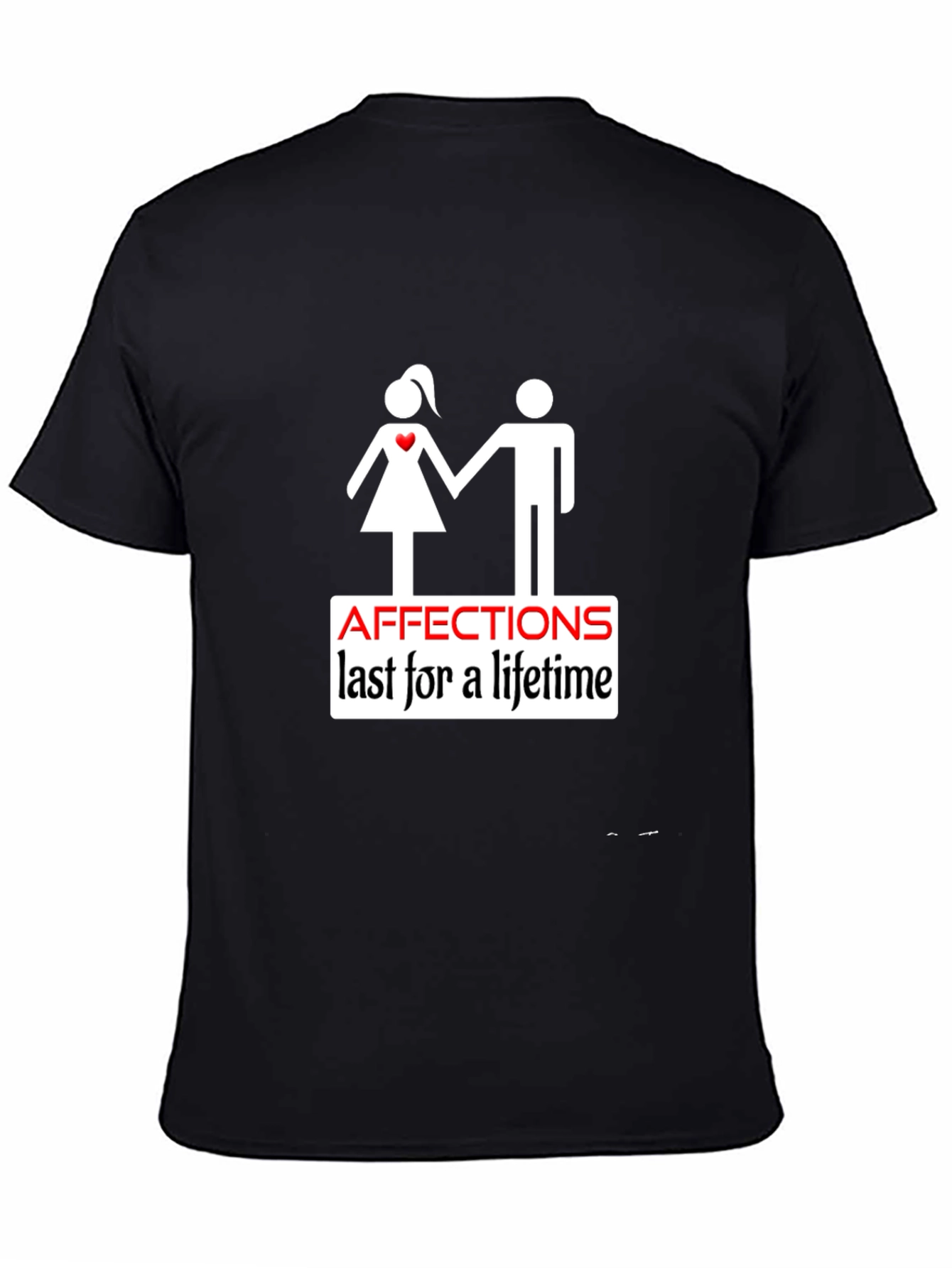 Affection Lifetime Tee - Classic Black Cotton Blend