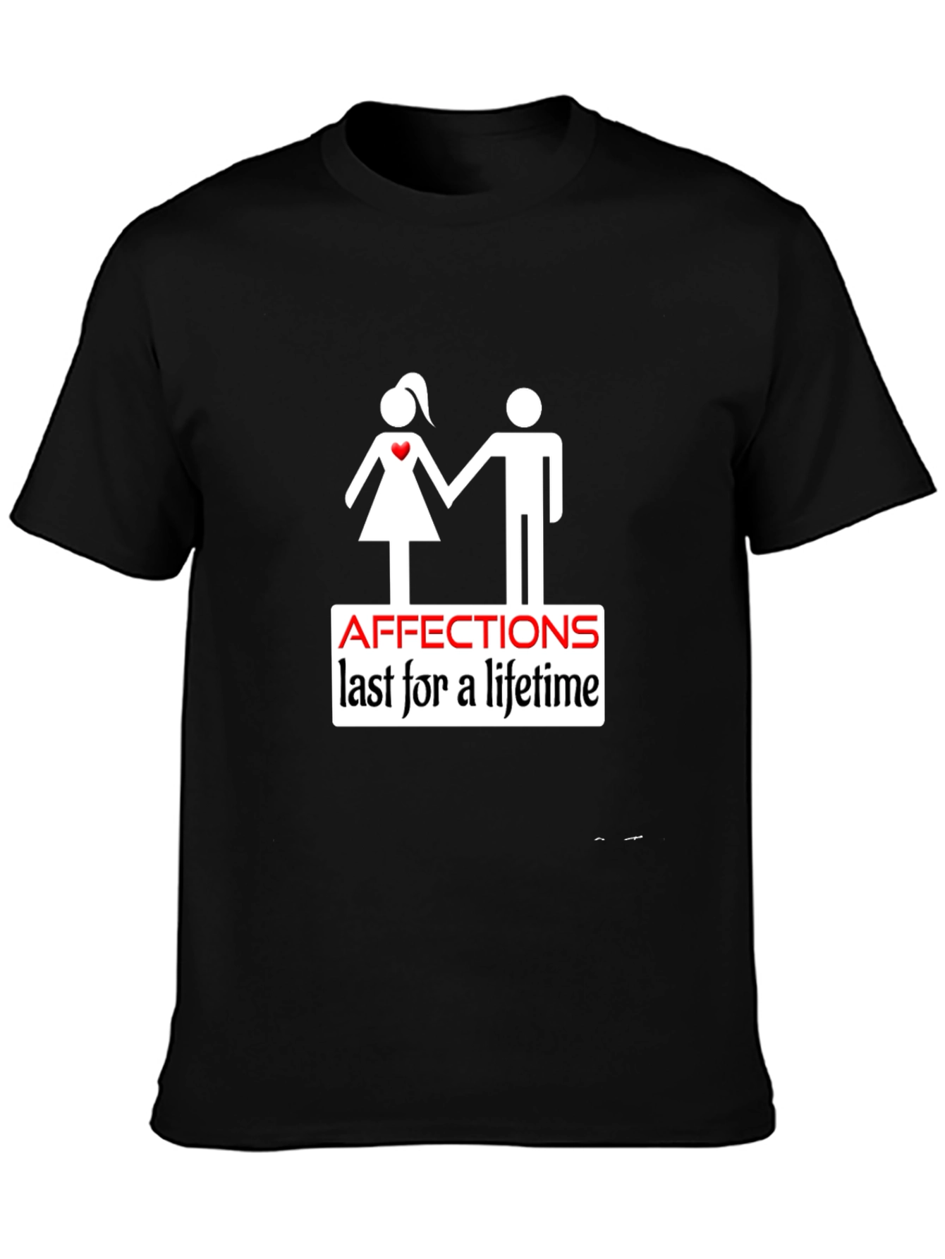 Affection Lifetime Tee - Classic Black Cotton Blend