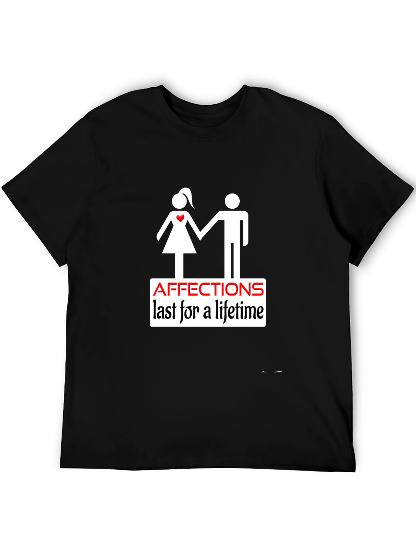 Affection Lifetime Tee - Classic Black Cotton Blend