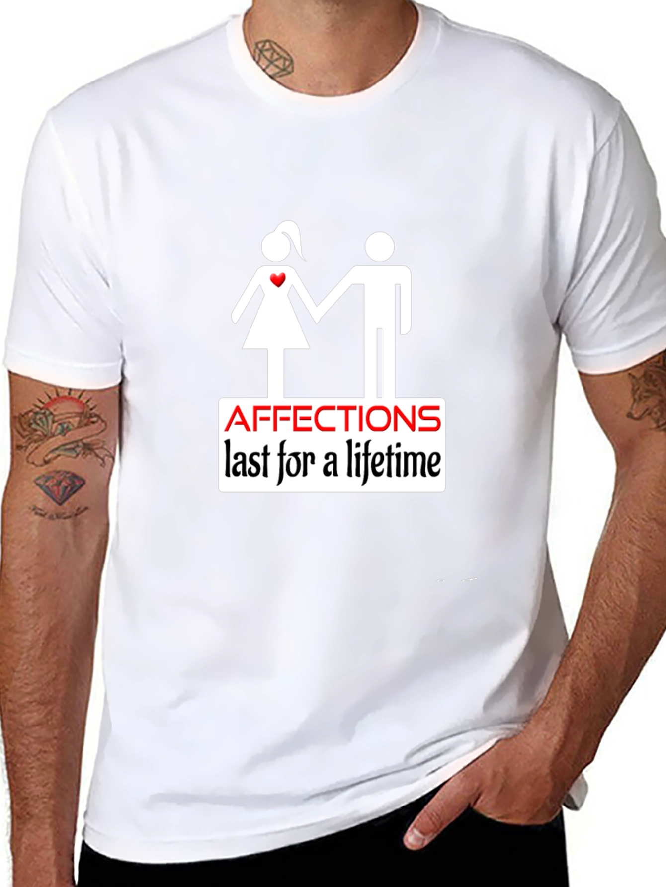 Affection Lifetime Tee - Classic Black Cotton Blend