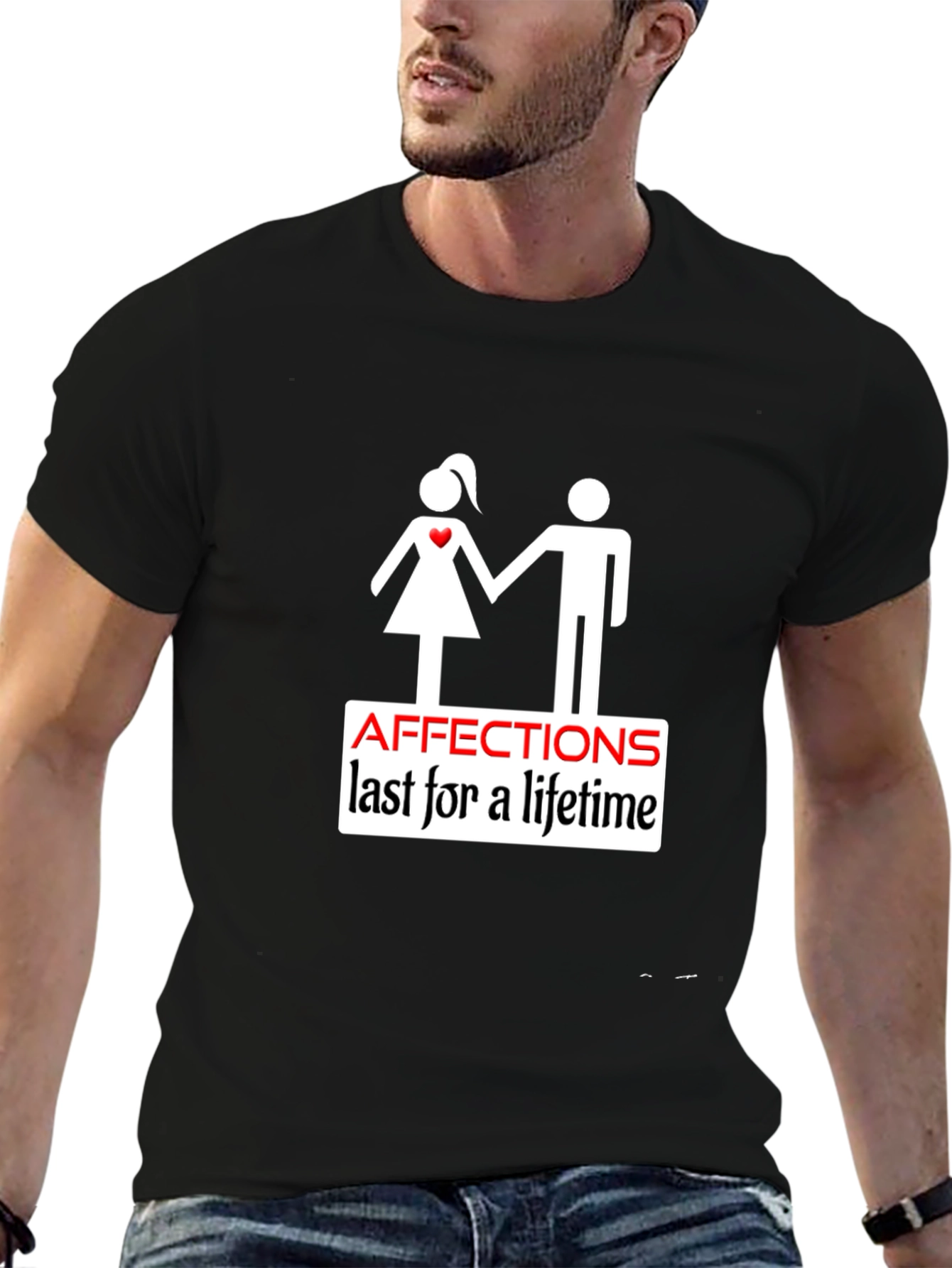 Affection Lifetime Tee - Classic Black Cotton Blend