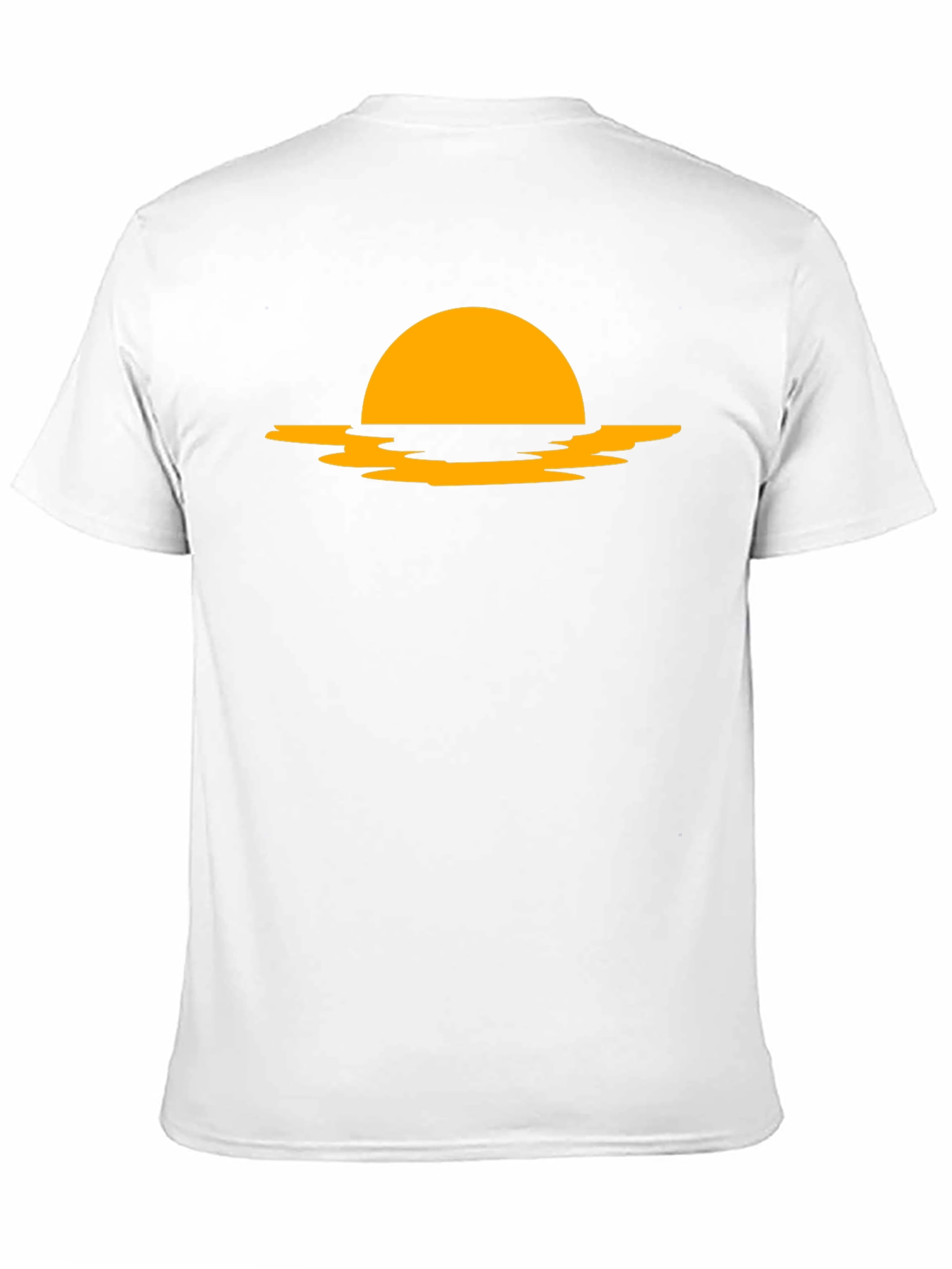 Sunset Silhouette Black Tee