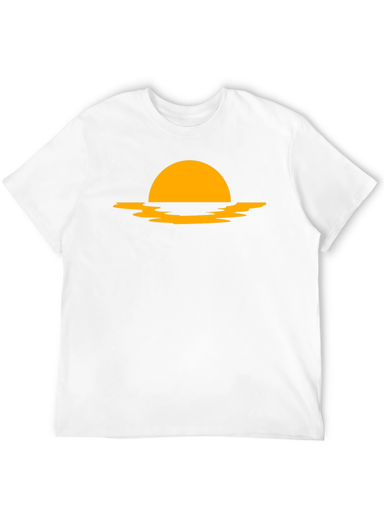 Sunset Silhouette Black Tee