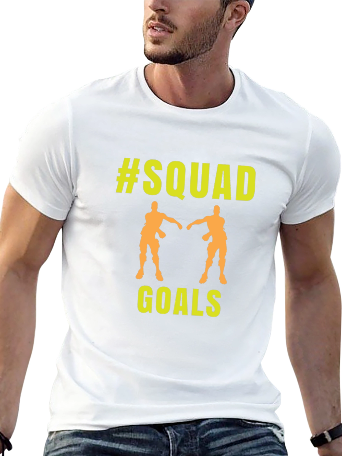 Squad Goals T-Shirt - Cool Gamer Tee