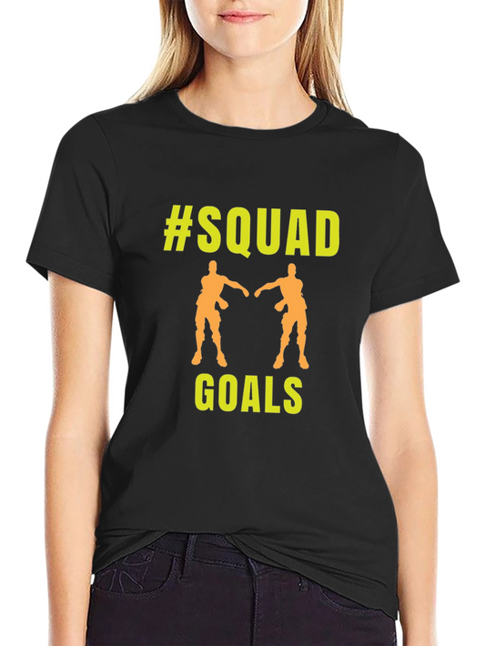 Squad Goals T-Shirt - Cool Gamer Tee