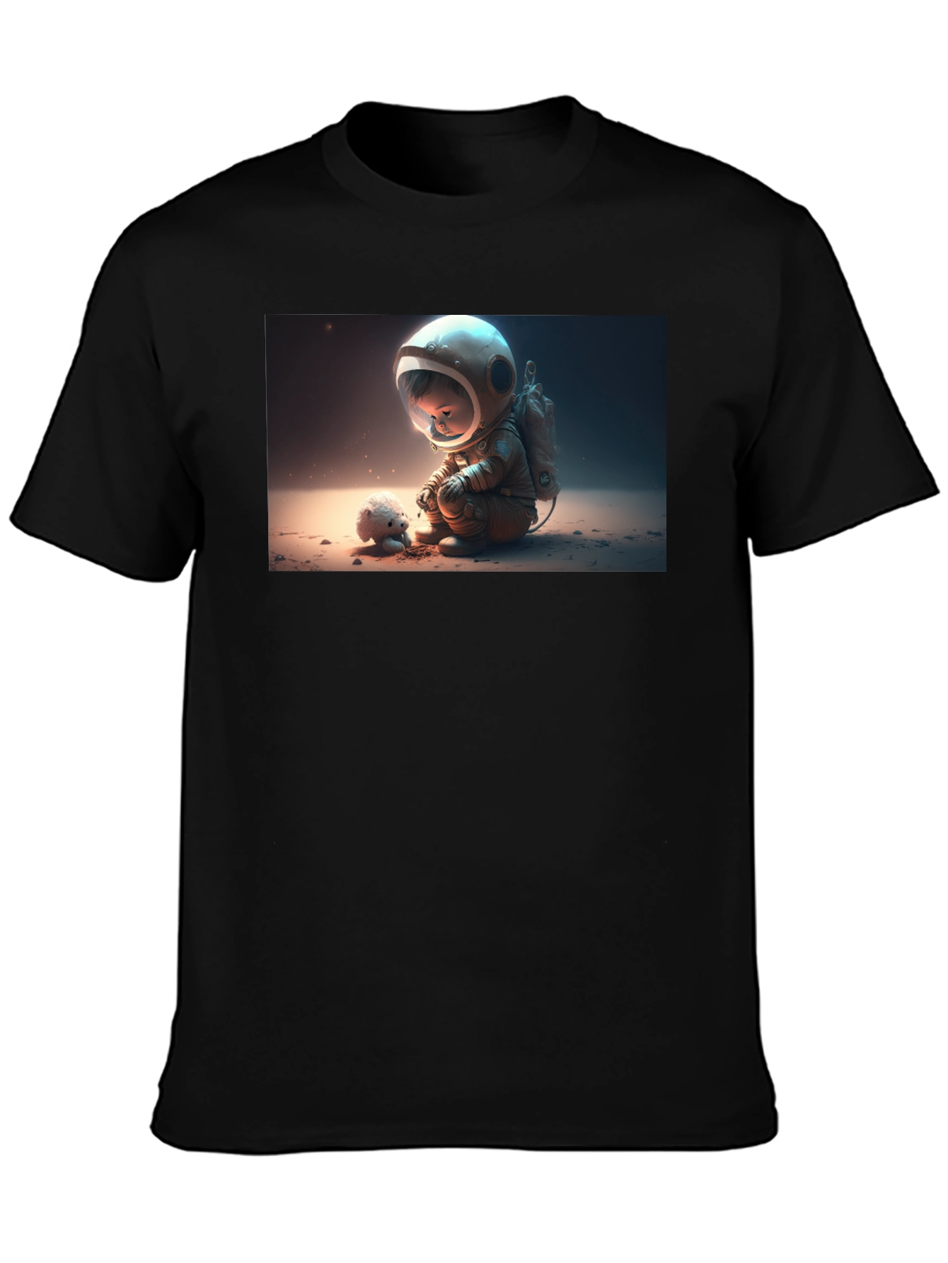 Astronaut Kid Graphic T-Shirt